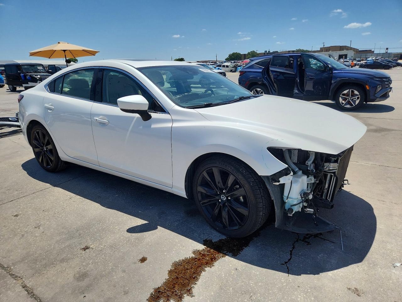 2021 Mazda 6 Touring White vin: JM1GL1VM4M1600155