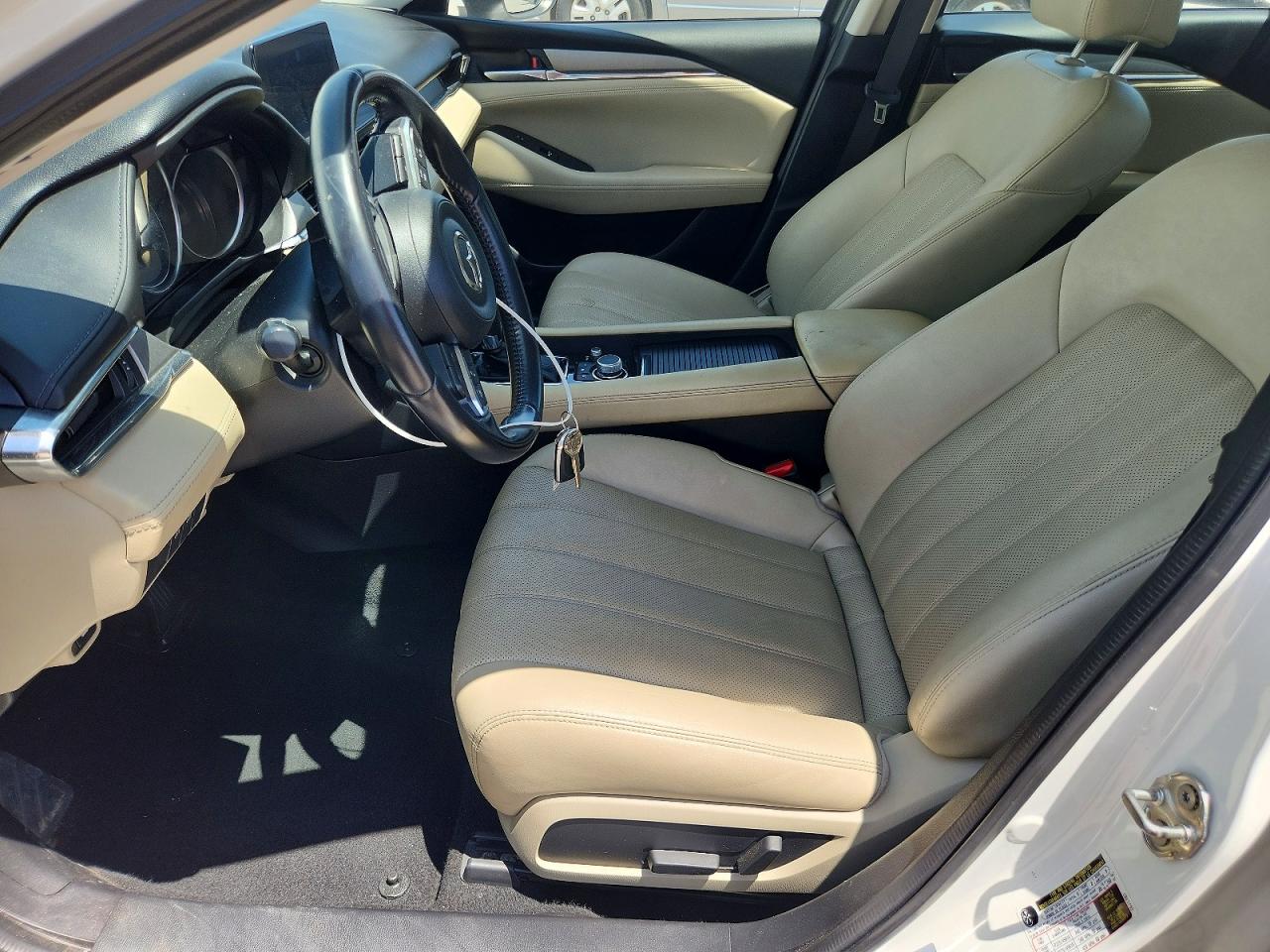 2021 Mazda 6 Touring White vin: JM1GL1VM4M1600155
