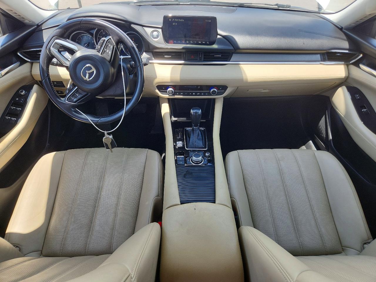 2021 Mazda 6 Touring White vin: JM1GL1VM4M1600155