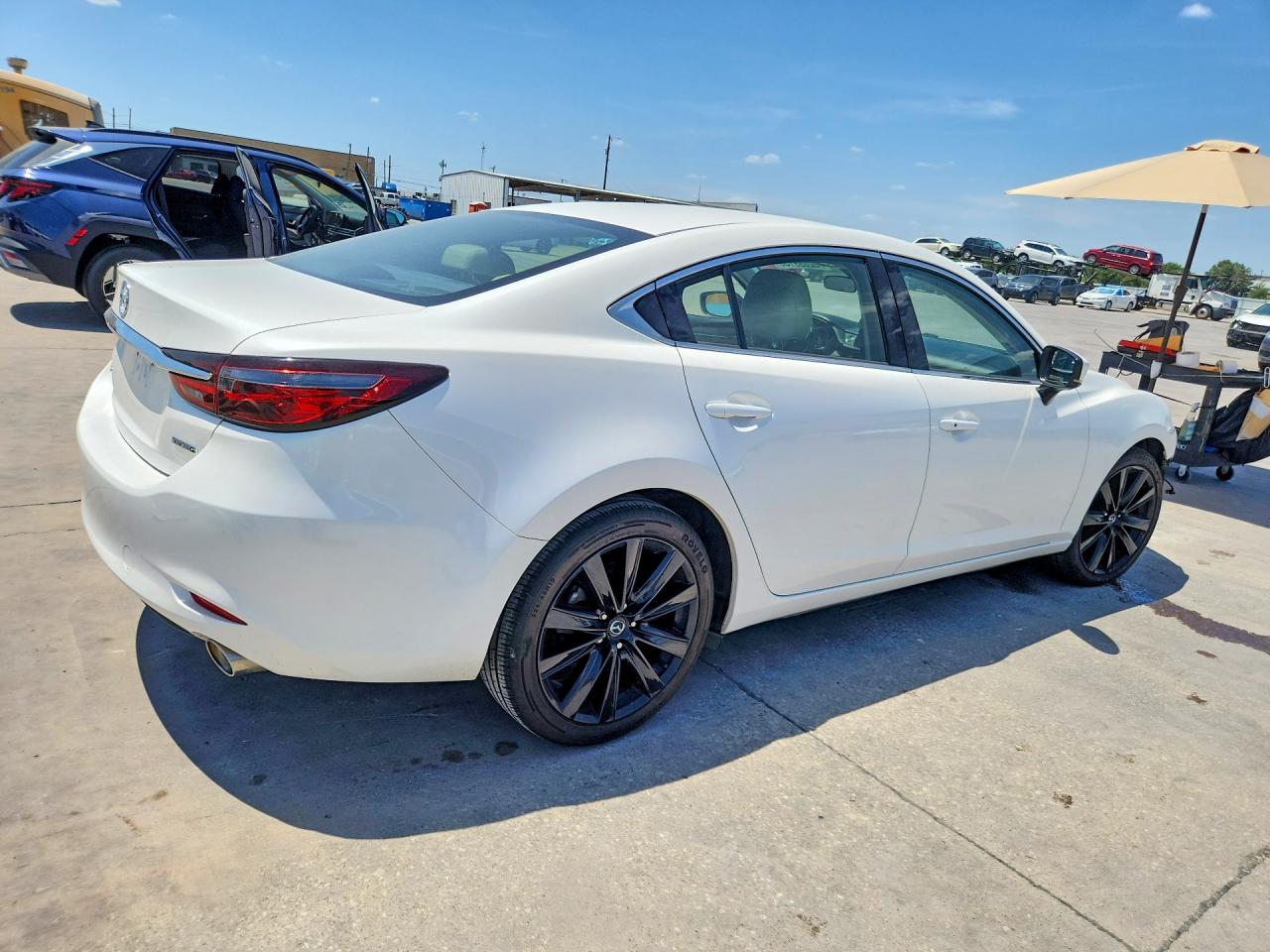 2021 Mazda 6 Touring White vin: JM1GL1VM4M1600155
