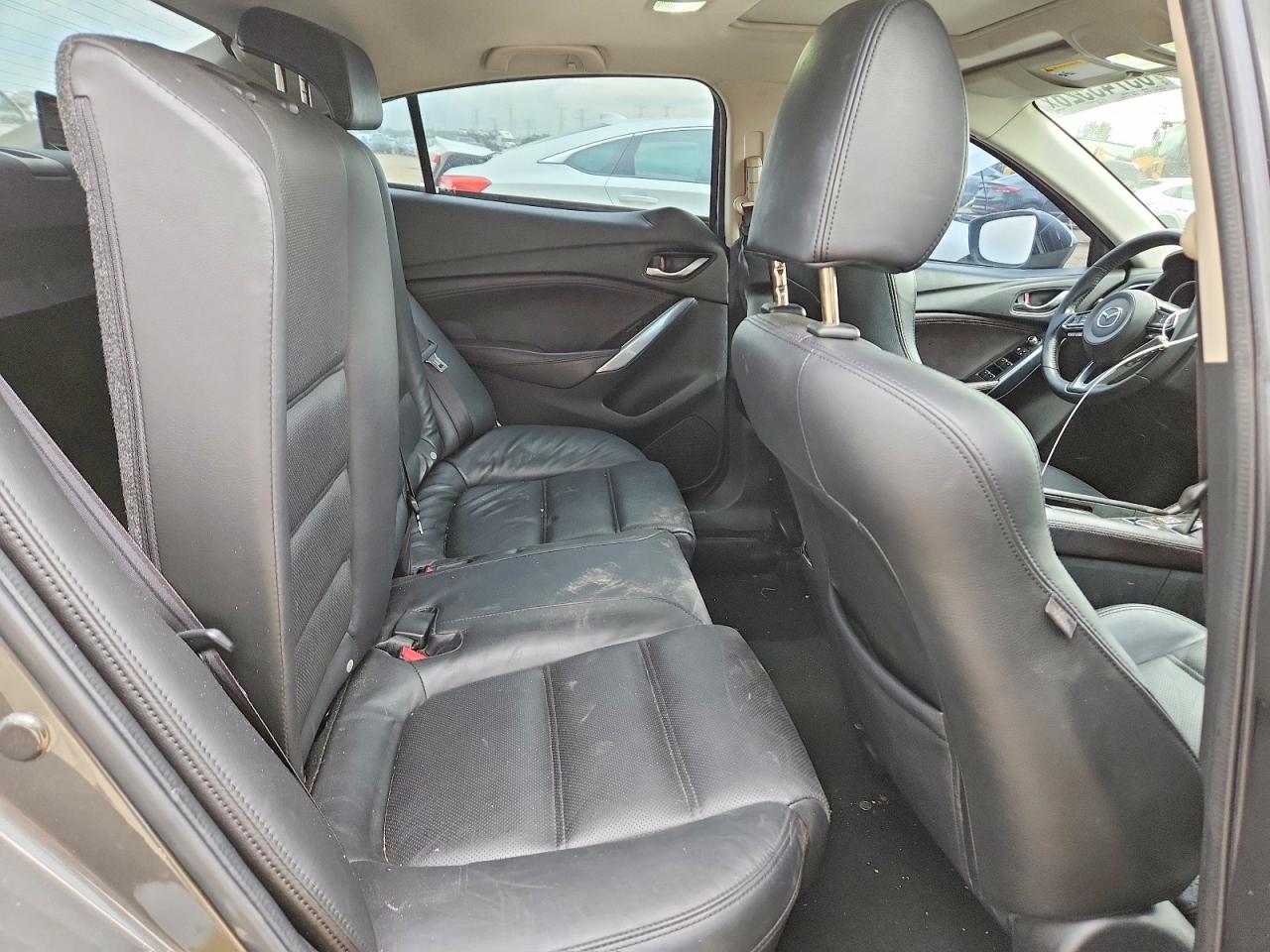 2017 Mazda 6 Grand Touring Gray vin: JM1GL1W57H1118342