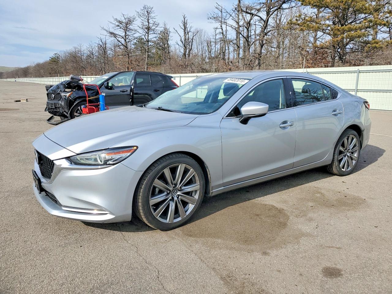 2018 Mazda 6 Grand Touring Reserve Silver vin: JM1GL1WY1J1334767