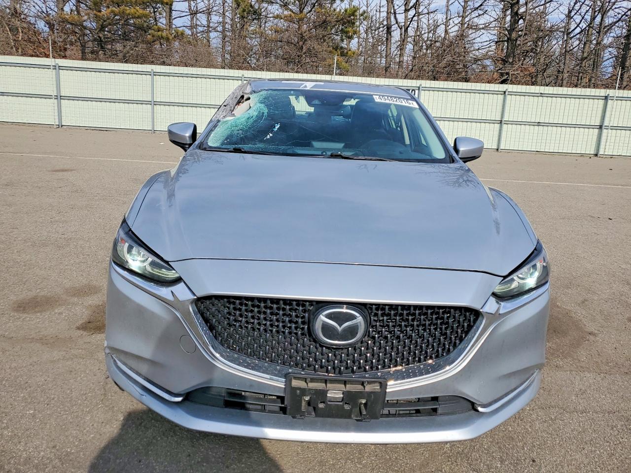 2018 Mazda 6 Grand Touring Reserve Silver vin: JM1GL1WY1J1334767