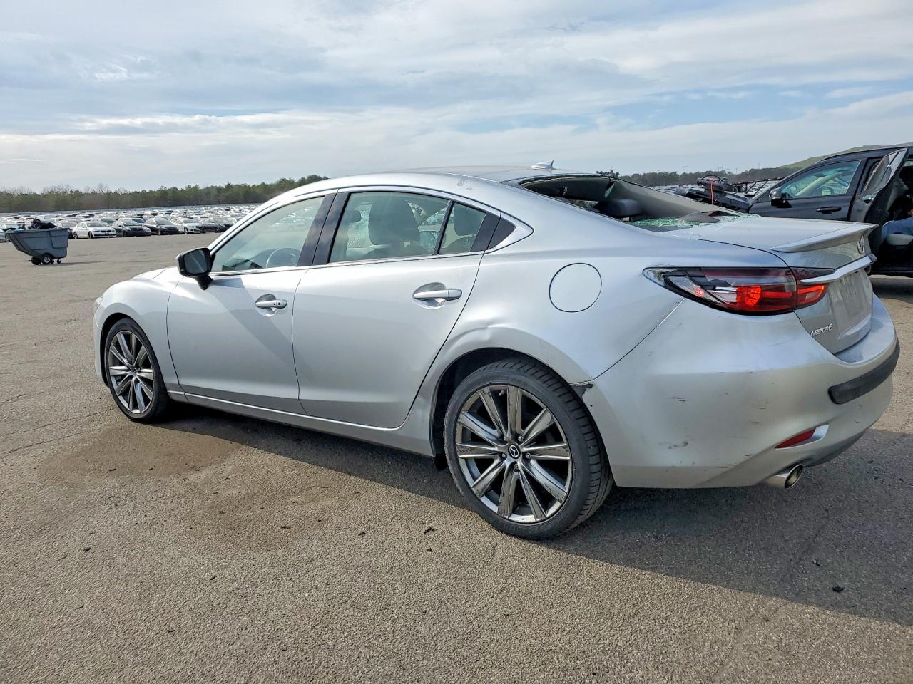 2018 Mazda 6 Grand Touring Reserve Silver vin: JM1GL1WY1J1334767