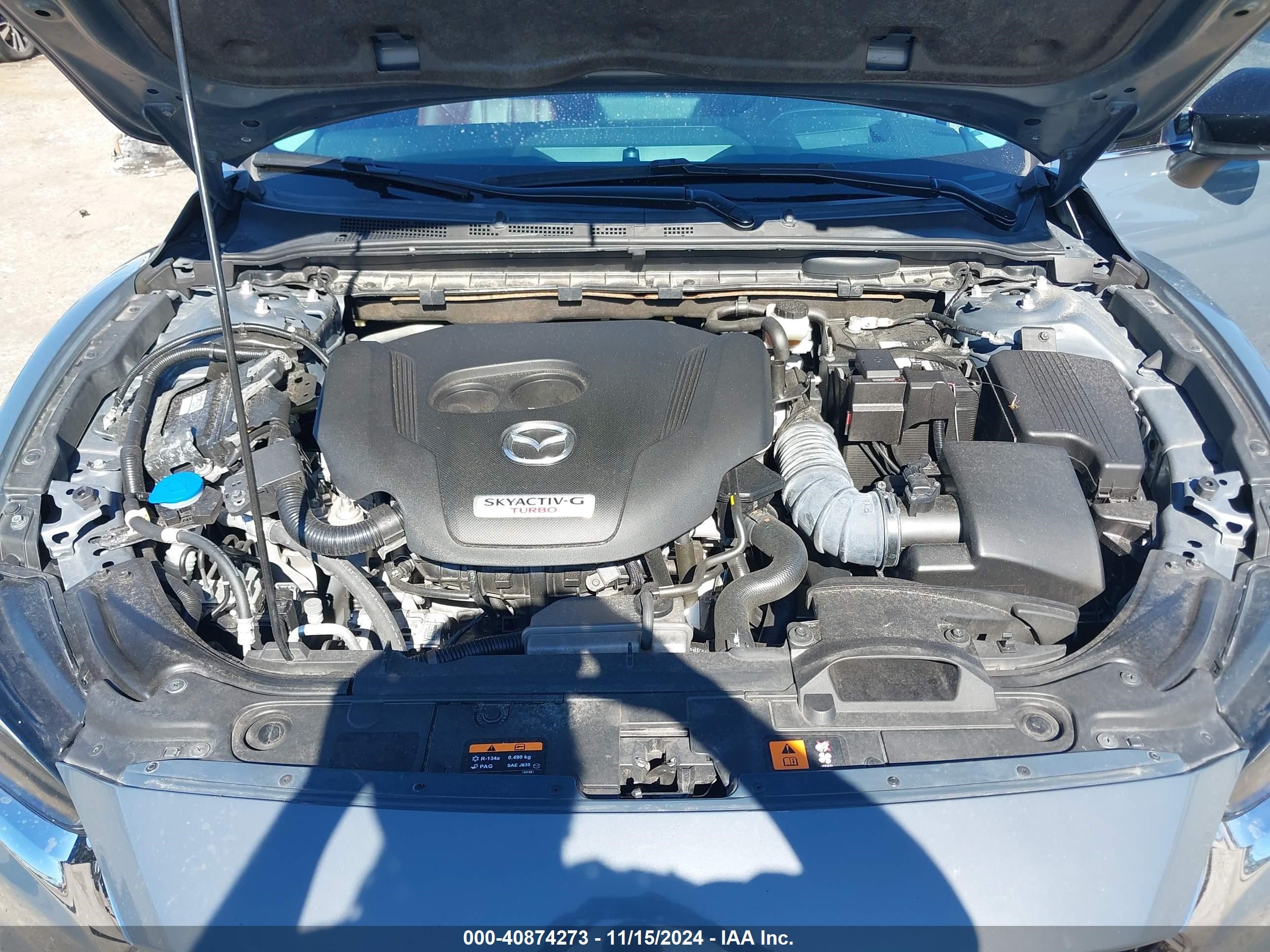 2021 Mazda Mazda6 Carbon Edition Blue vin: JM1GL1WY1M1617836