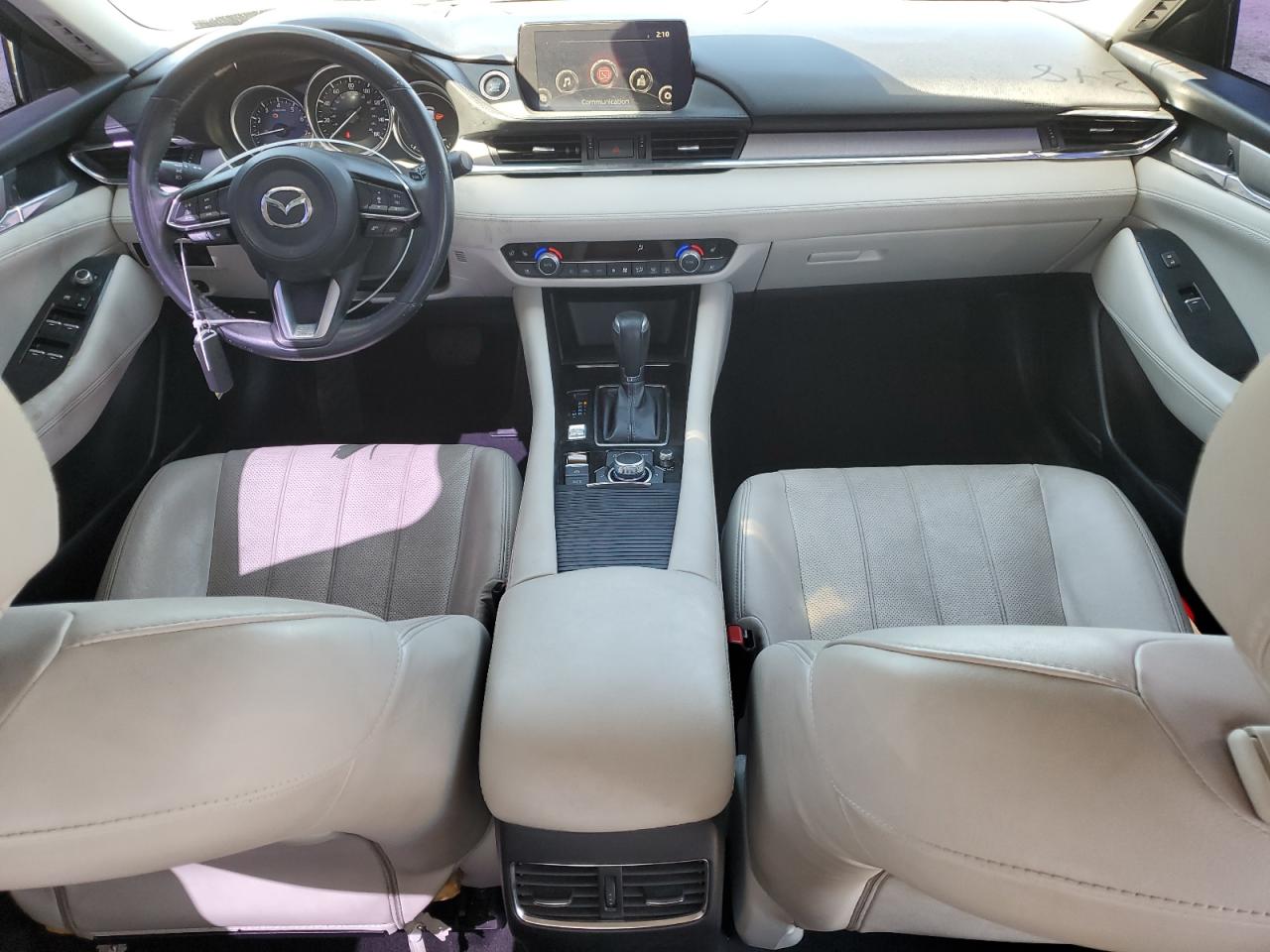 2018 Mazda 6 Grand Touring Reserve Черный vin: JM1GL1WY7J1318508