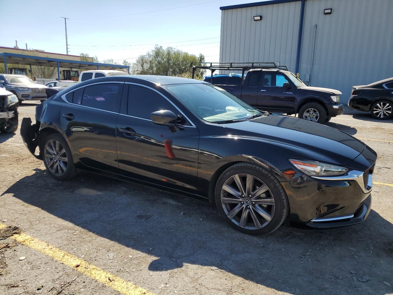 2018 Mazda 6 Grand Touring Reserve Черный vin: JM1GL1WY7J1318508