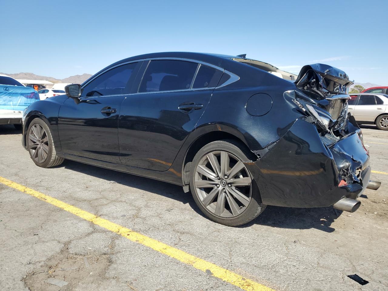 2018 Mazda 6 Grand Touring Reserve Черный vin: JM1GL1WY7J1318508