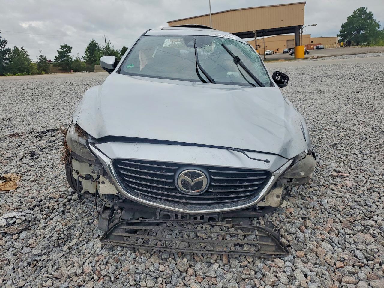 2017 Mazda 6 Grand Touring Silver vin: JM1GL1X51H1132431