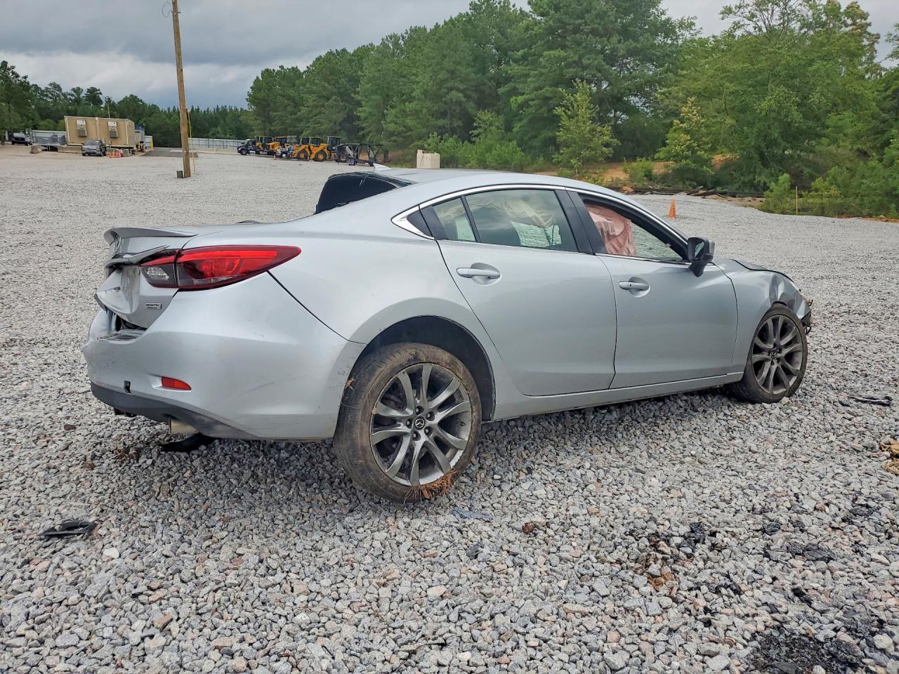 2017 Mazda 6 Grand Touring Silver vin: JM1GL1X51H1132431