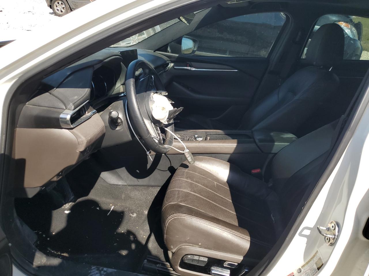 2018 Mazda 6 Signature White vin: JM1GL1XY7J1328096