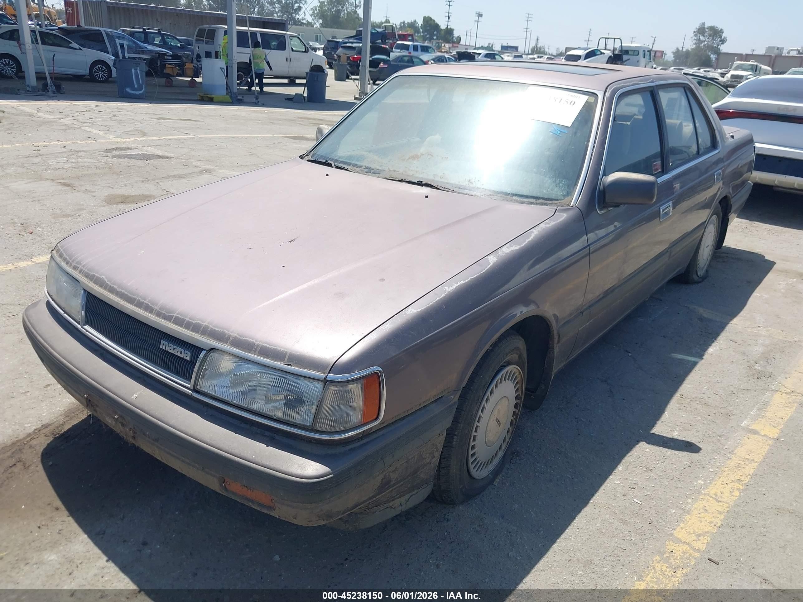 1989 Mazda 929   Brown vin: JM1HC2214K0201348