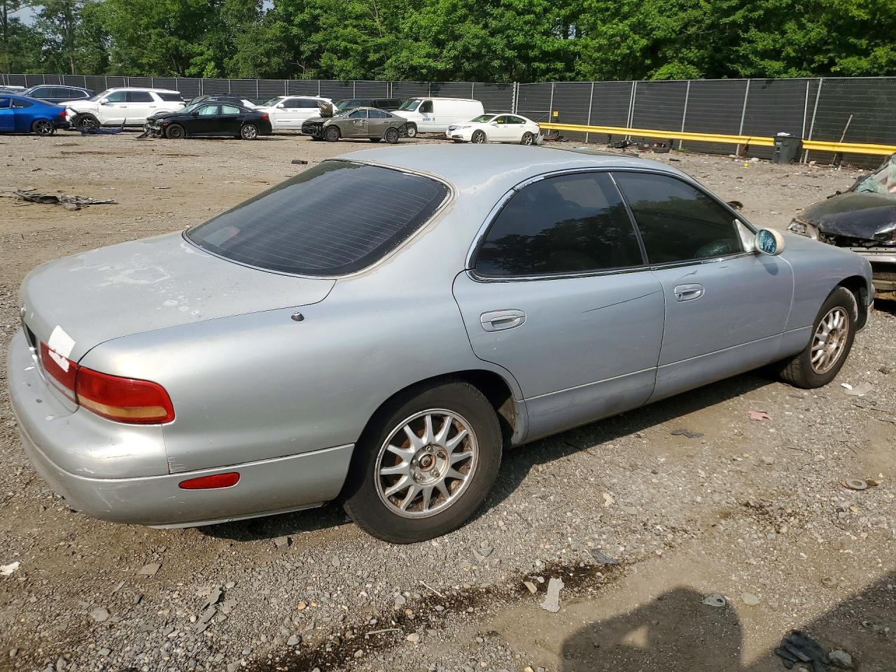 1993 Mazda 929 Silver vin: JM1HD4613P0216420