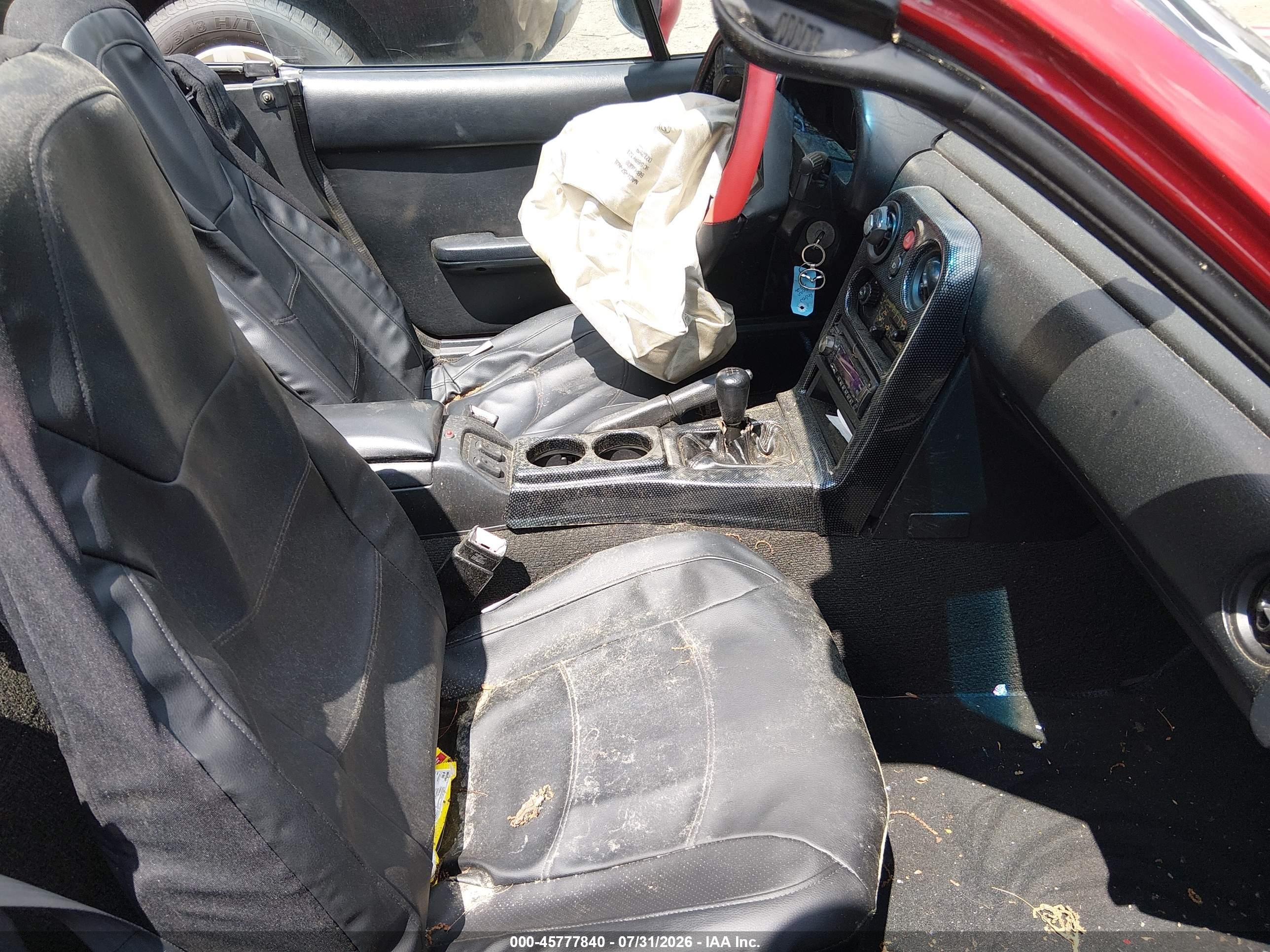 1990 Mazda Mx-5 Miata   Red vin: JM1NA3510L0156257