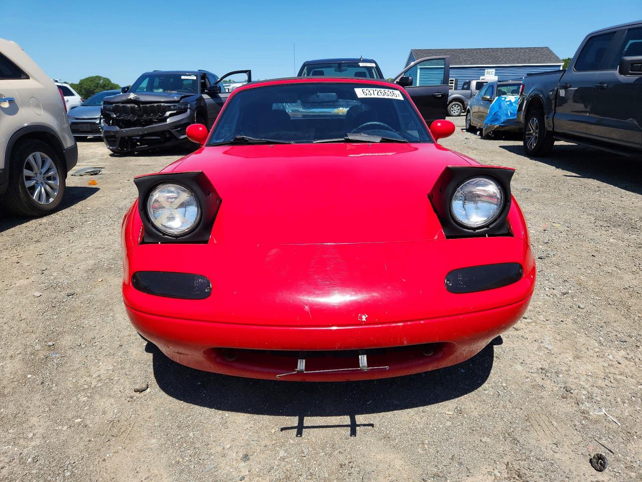 1992 Mazda Mx-5 Miata Red vin: JM1NA3510N0308296