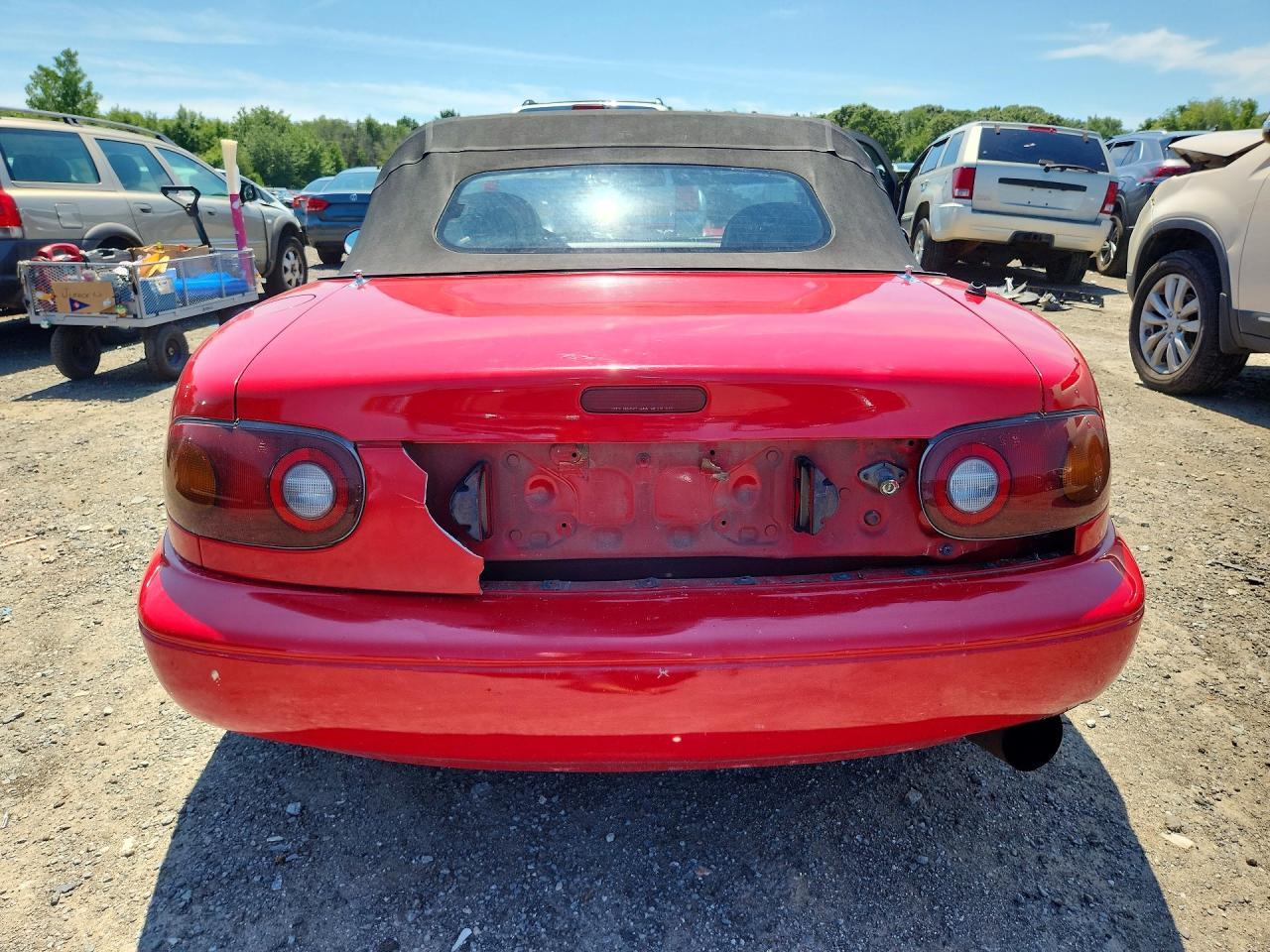 1992 Mazda Mx-5 Miata Red vin: JM1NA3510N0308296
