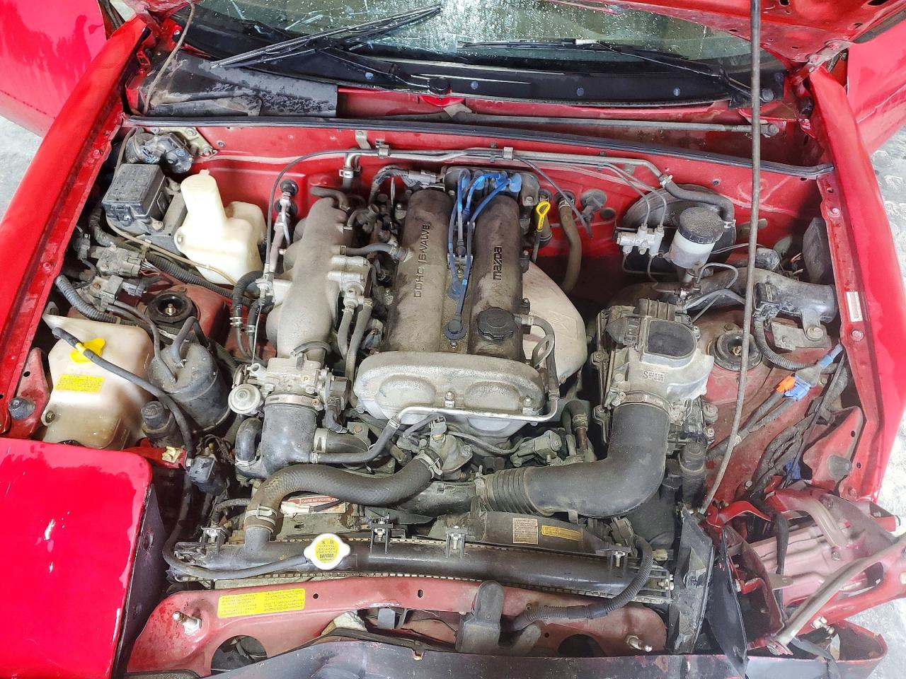 1992 Mazda Mx-5 Miata Red vin: JM1NA3510N0313840