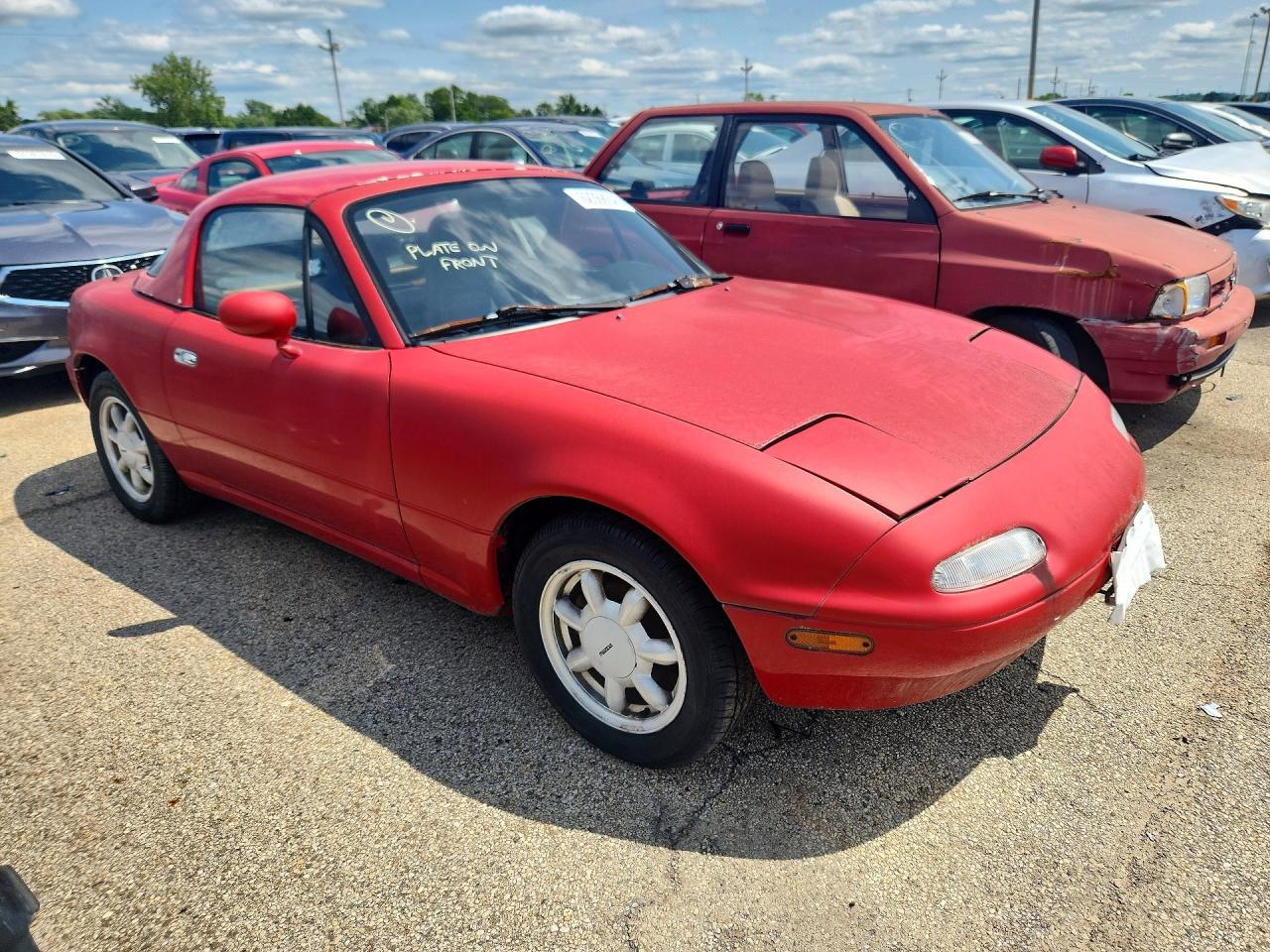 1990 Mazda Mx-5 Miata Red vin: JM1NA3511L0143680