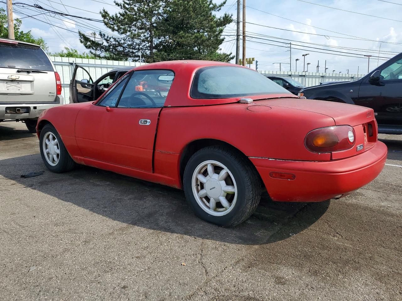1990 Mazda Mx-5 Miata Red vin: JM1NA3511L0143680