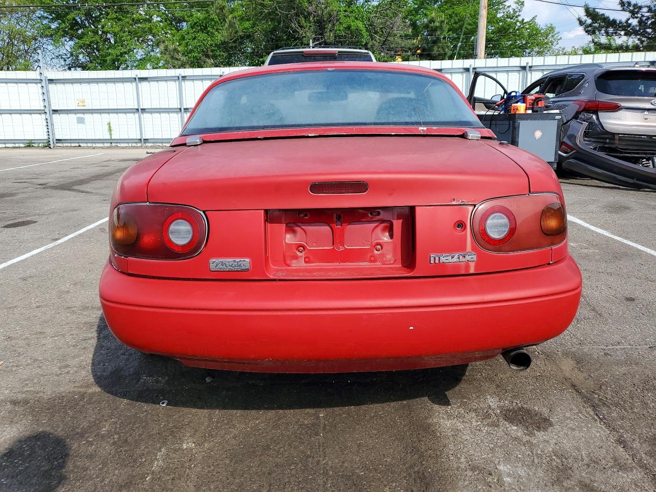 1990 Mazda Mx-5 Miata Red vin: JM1NA3511L0143680