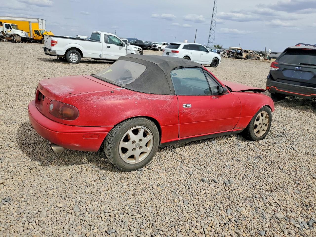 1991 Mazda Mx-5 Miata Red vin: JM1NA3512M0213656