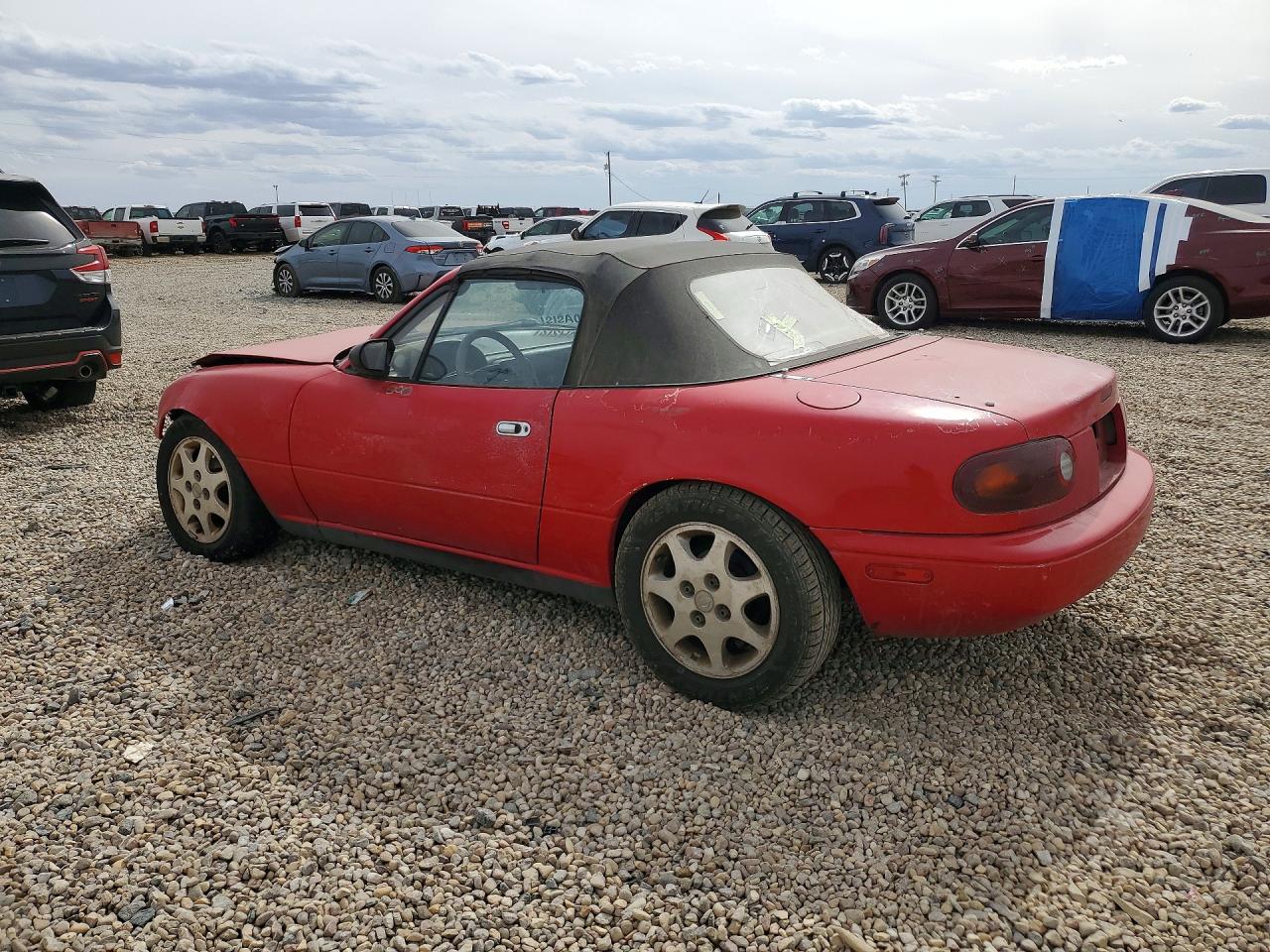 1991 Mazda Mx-5 Miata Red vin: JM1NA3512M0213656