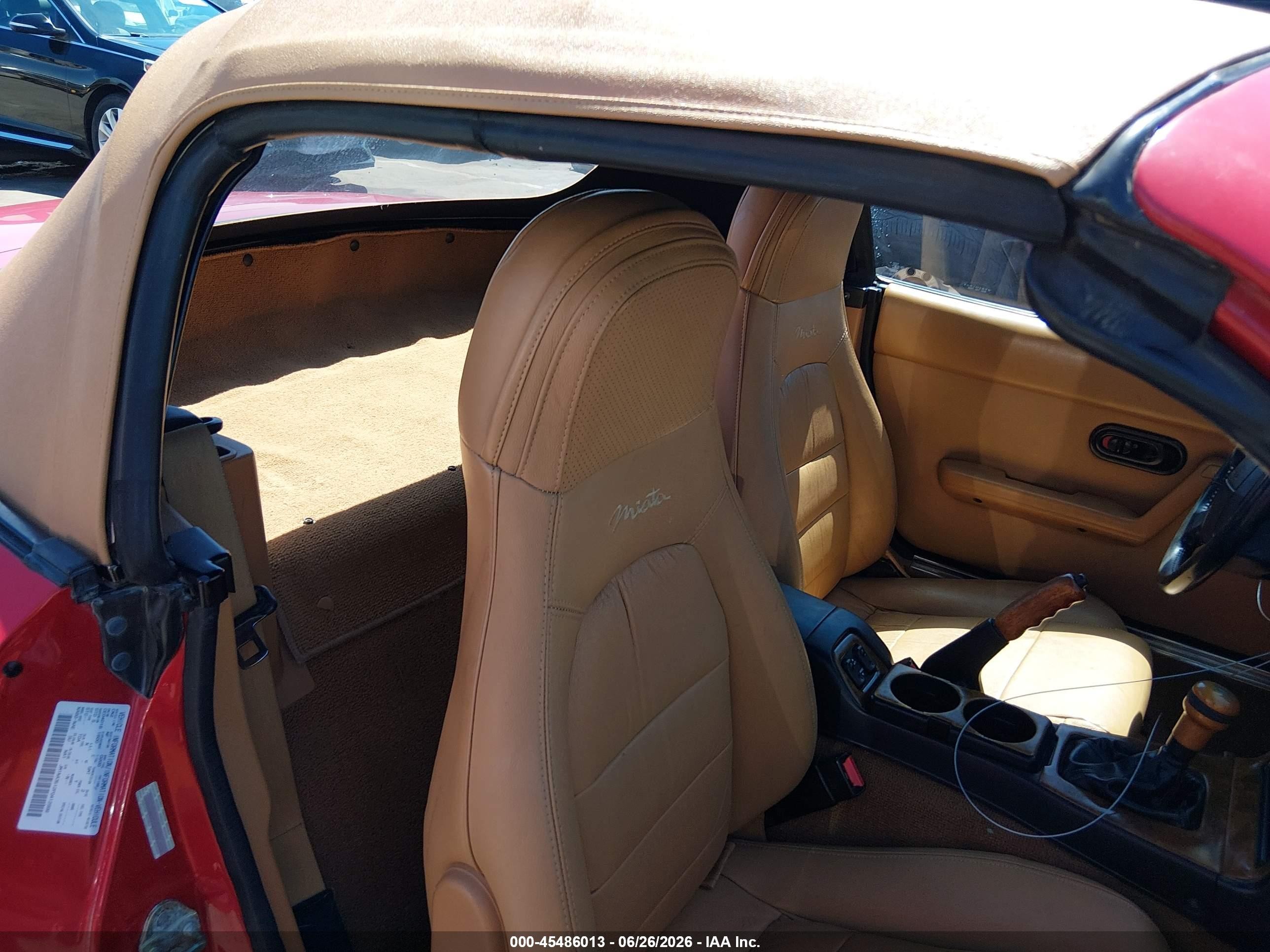 1993 Mazda Mx-5 Miata   Красный vin: JM1NA3512P0412999