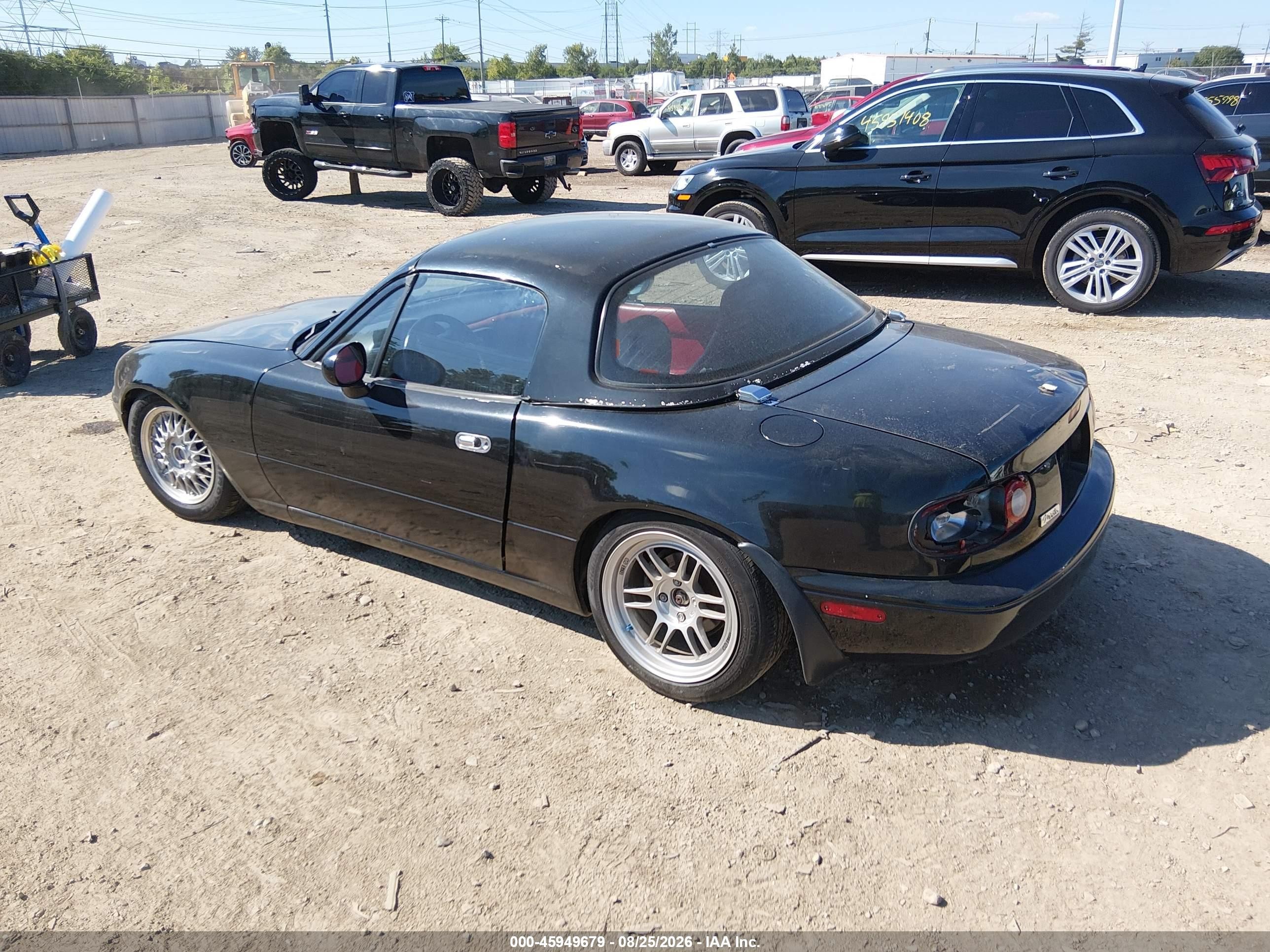 1993 Mazda Mx-5 Miata Black vin: JM1NA3512P1407778