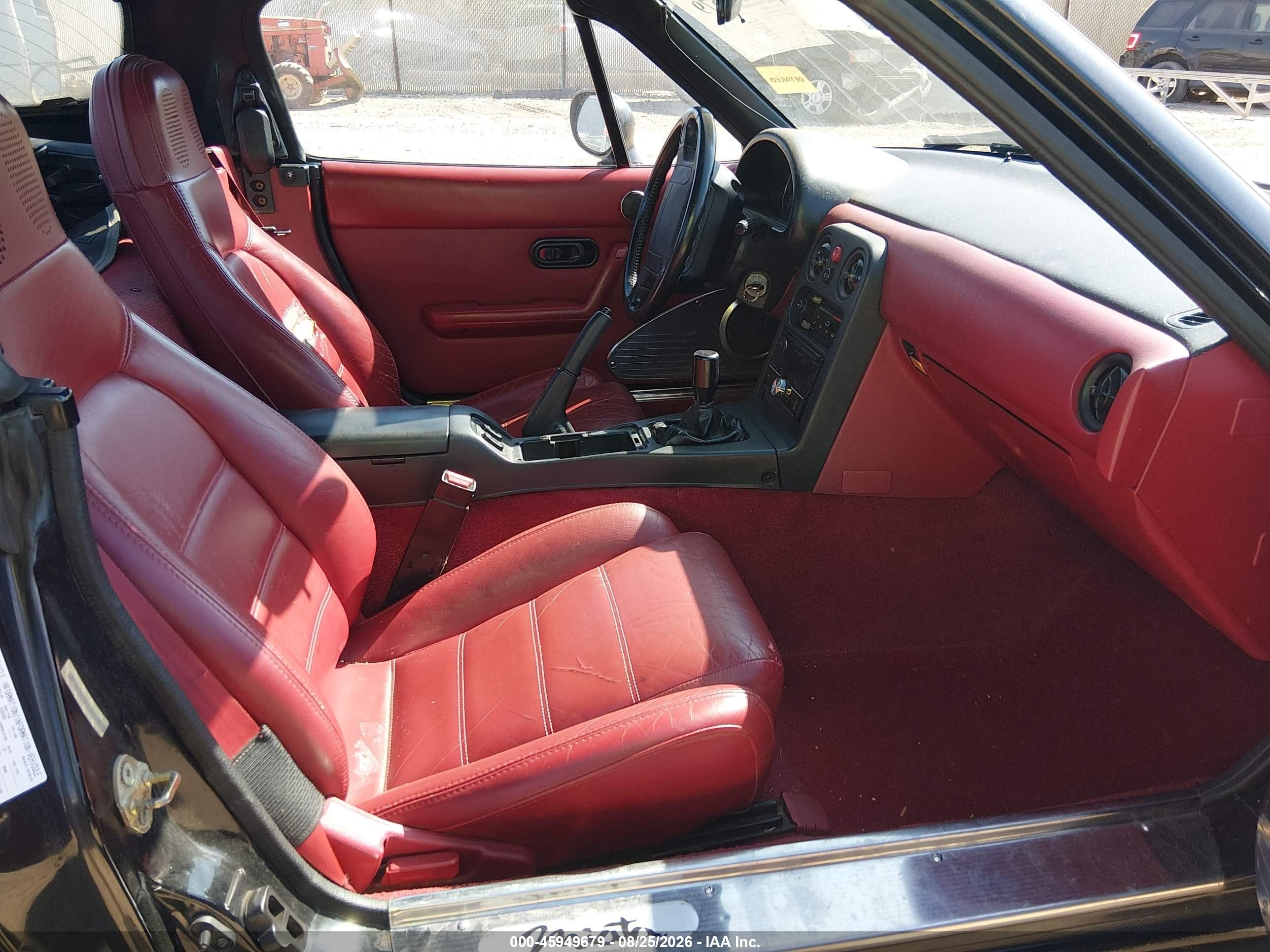 1993 Mazda Mx-5 Miata Black vin: JM1NA3512P1407778