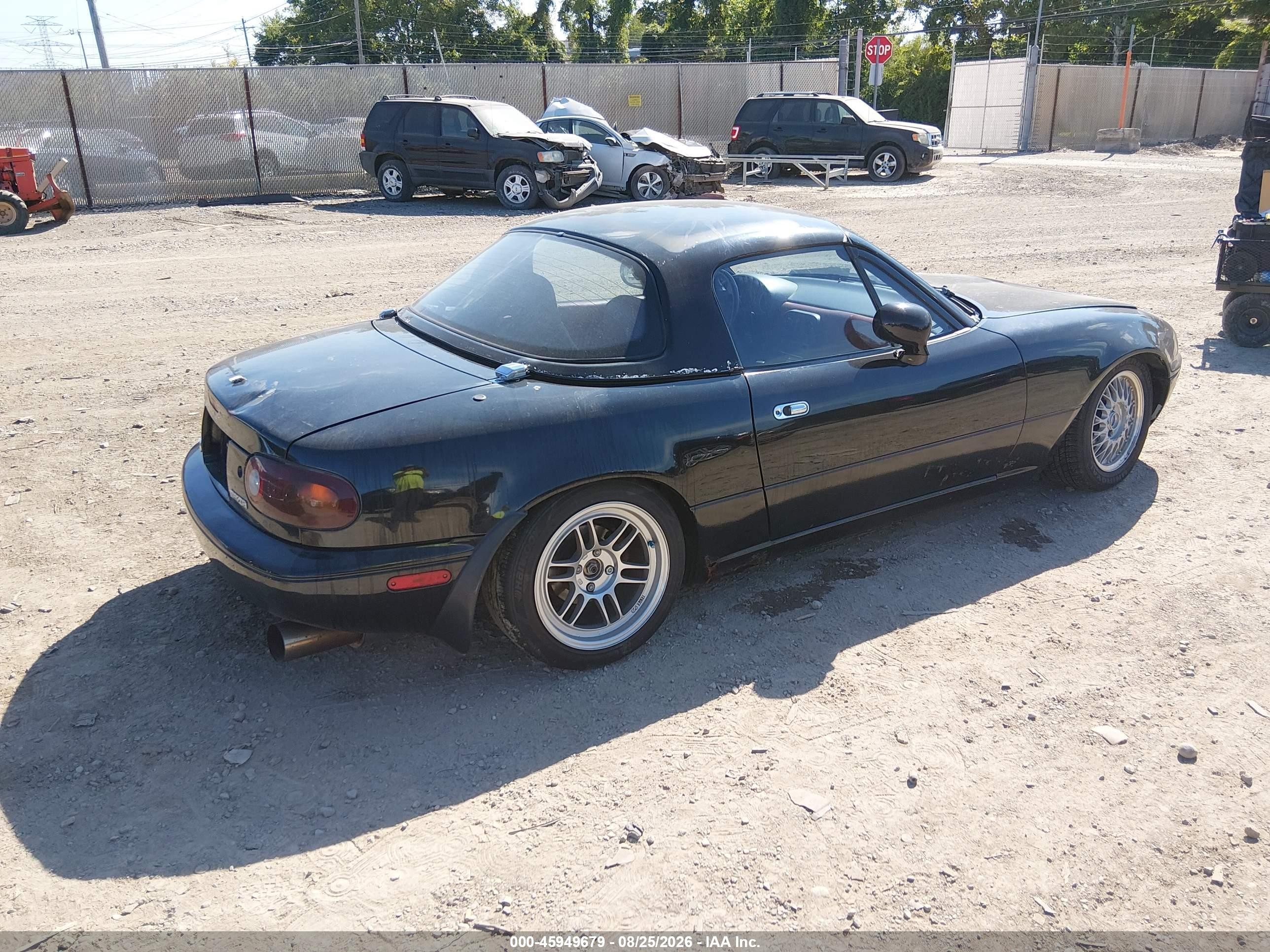 1993 Mazda Mx-5 Miata Black vin: JM1NA3512P1407778