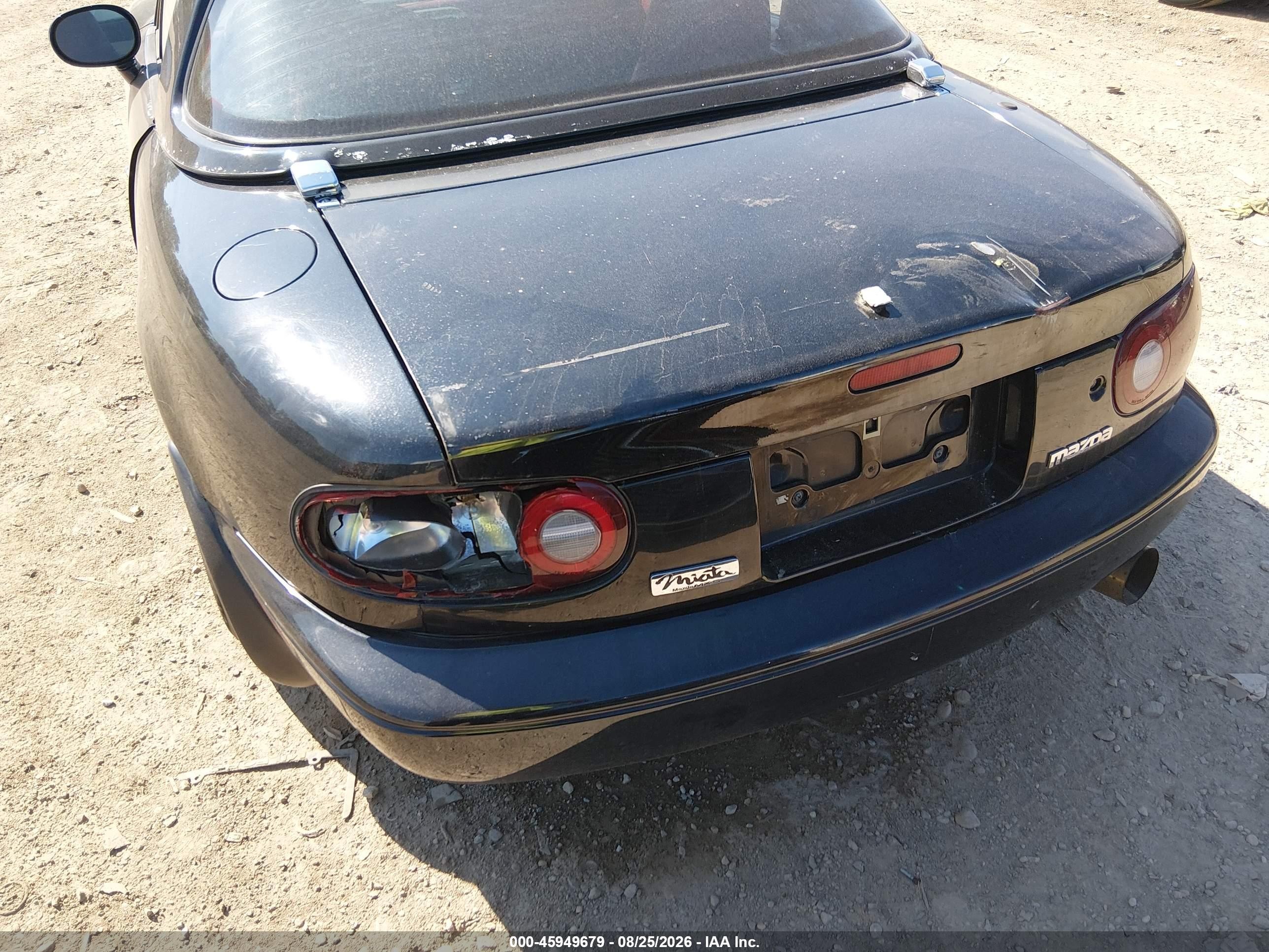 1993 Mazda Mx-5 Miata Black vin: JM1NA3512P1407778