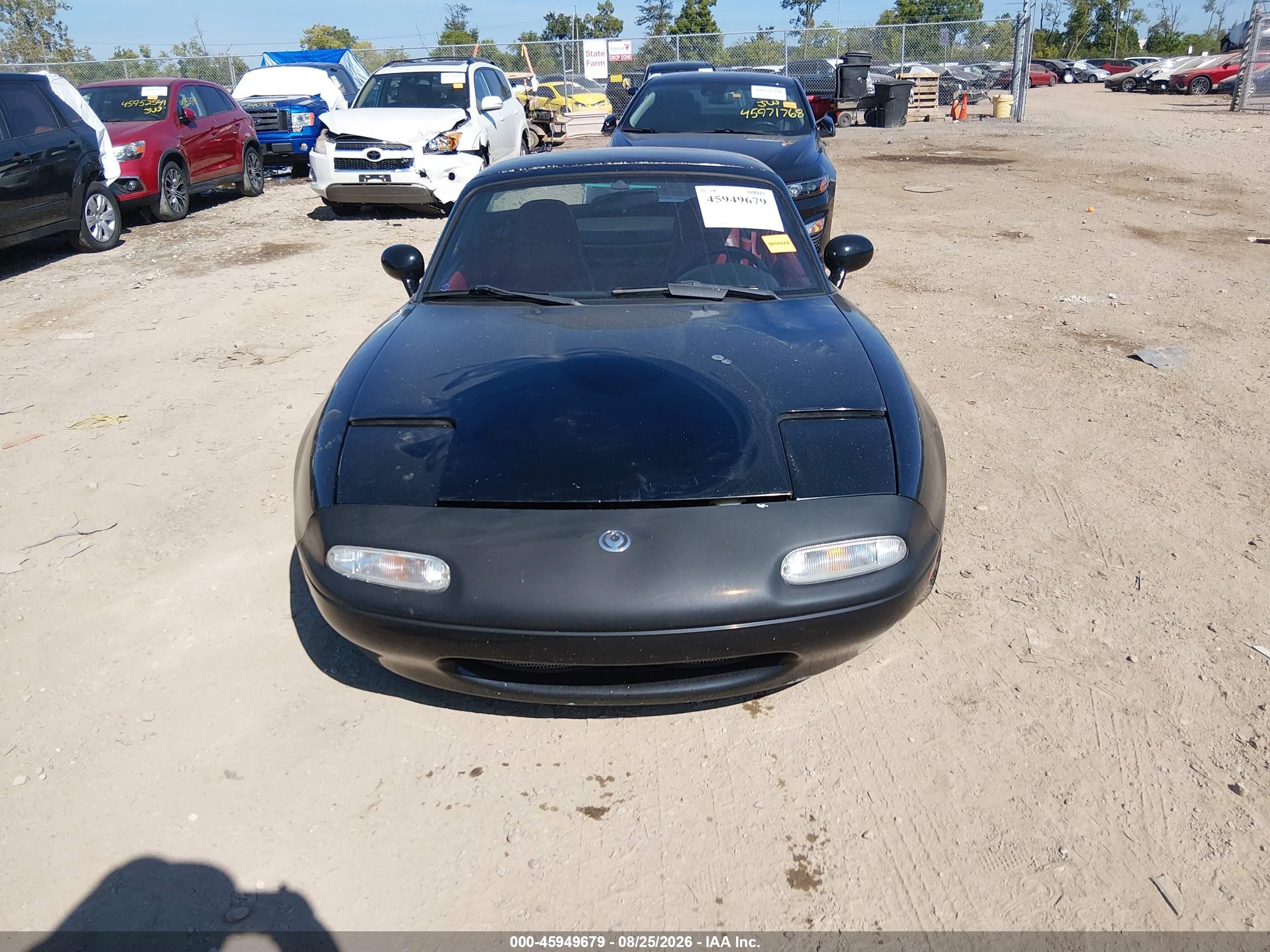 1993 Mazda Mx-5 Miata Black vin: JM1NA3512P1407778