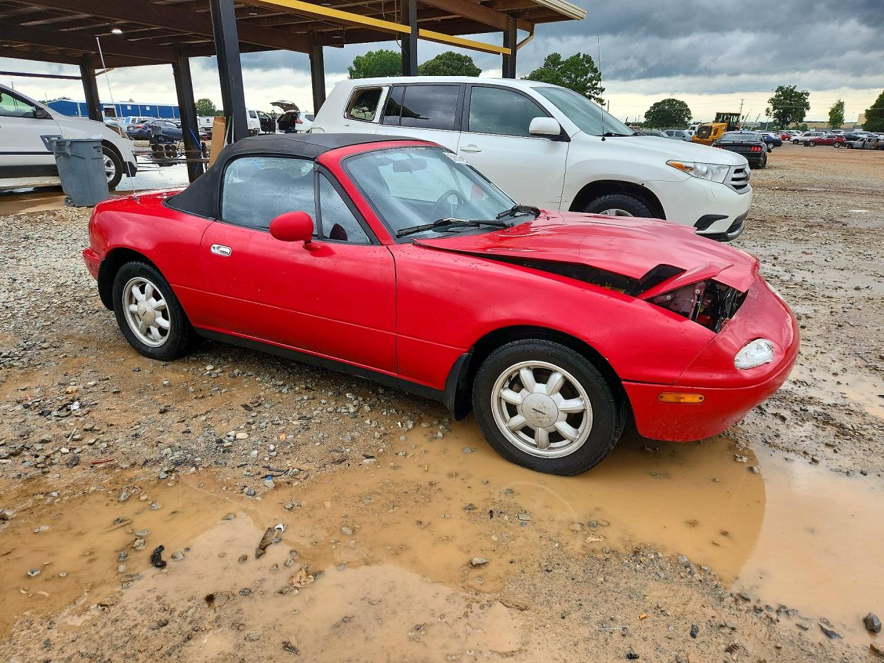 1991 Mazda Mx-5 Miata Red vin: JM1NA3513M1241556