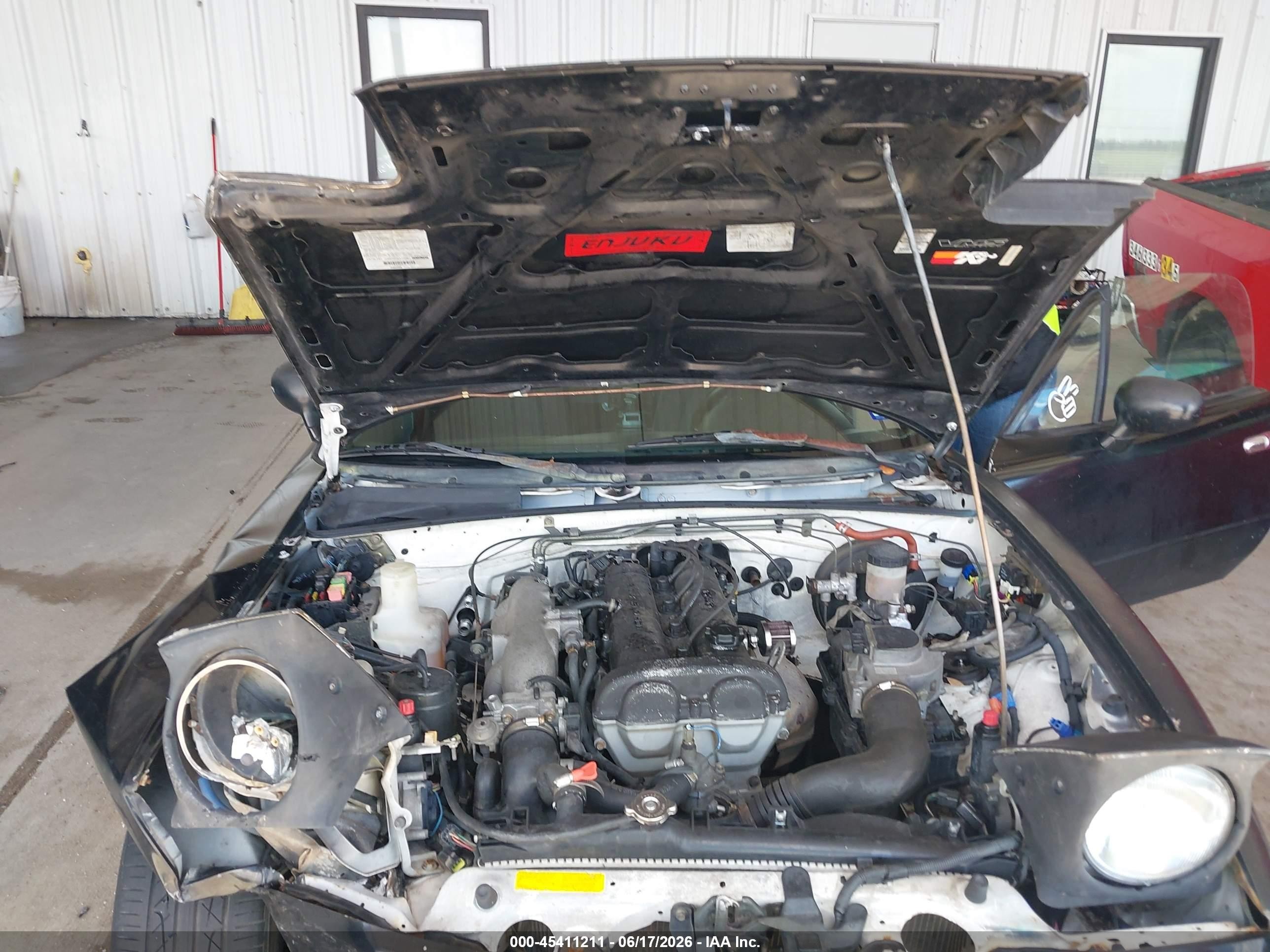 1993 Mazda Mx-5 Miata   Black vin: JM1NA3513P0405186