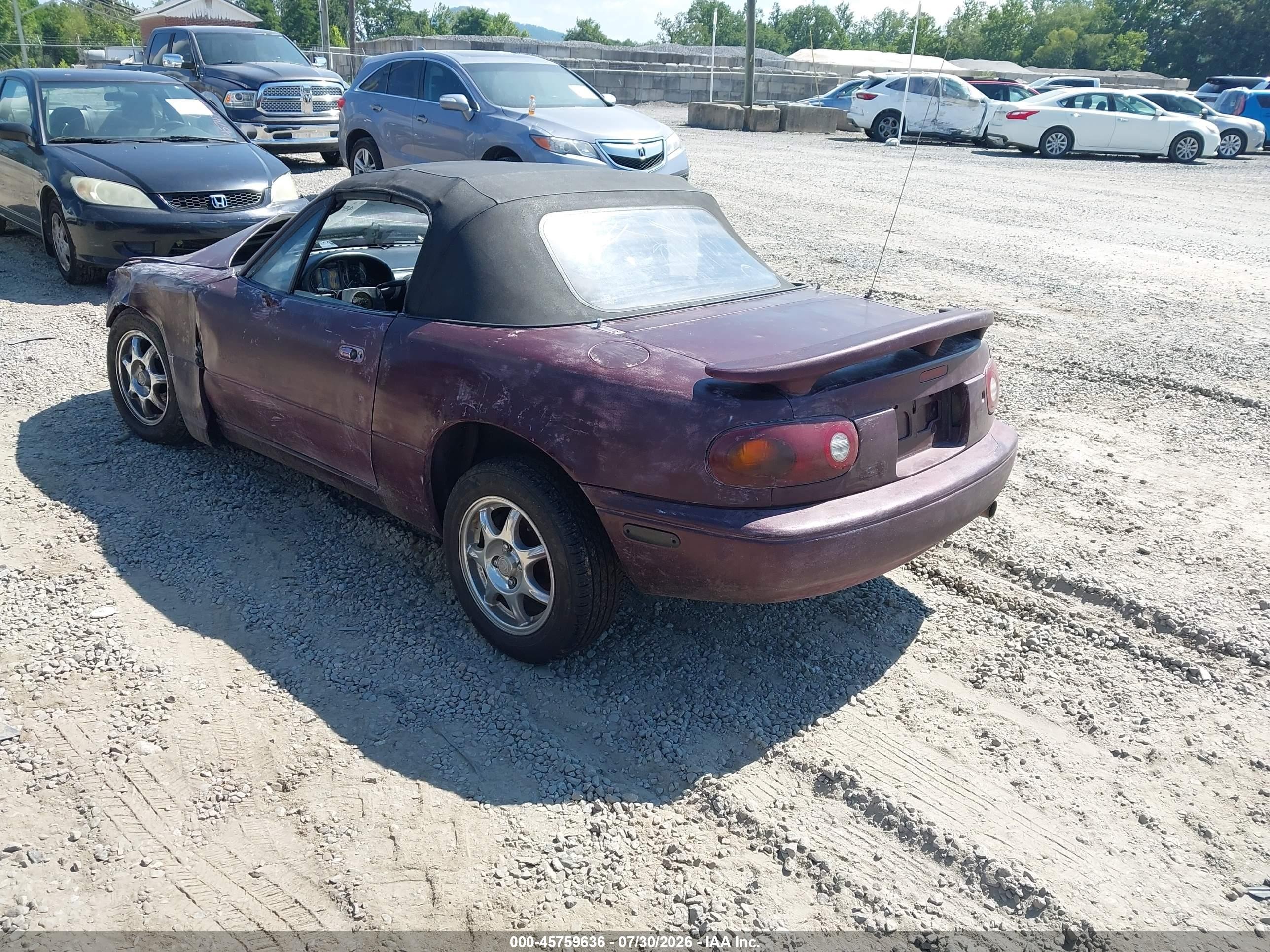 1993 Mazda Mx-5 Miata   Purple vin: JM1NA3513P0407245