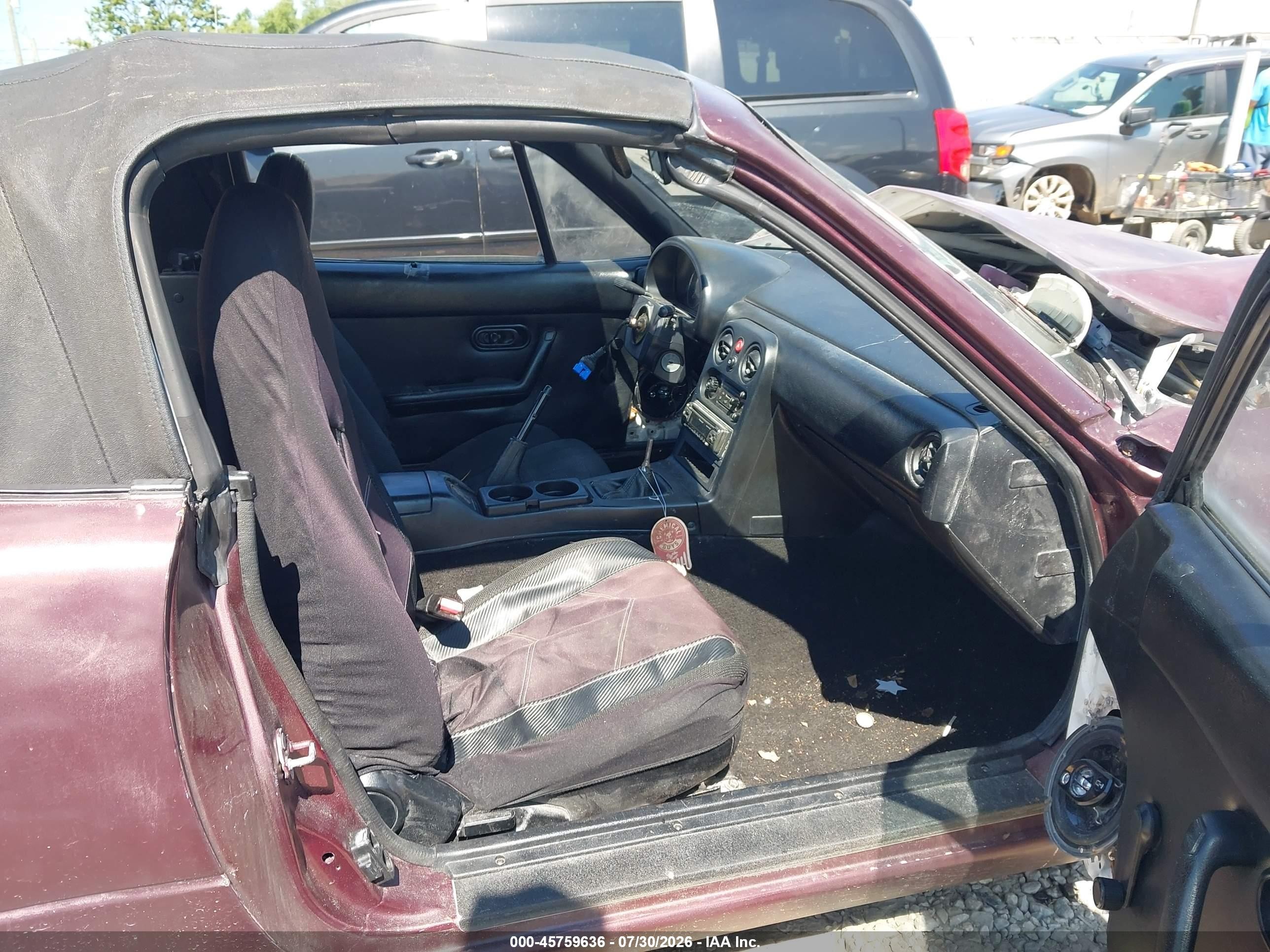1993 Mazda Mx-5 Miata   Purple vin: JM1NA3513P0407245
