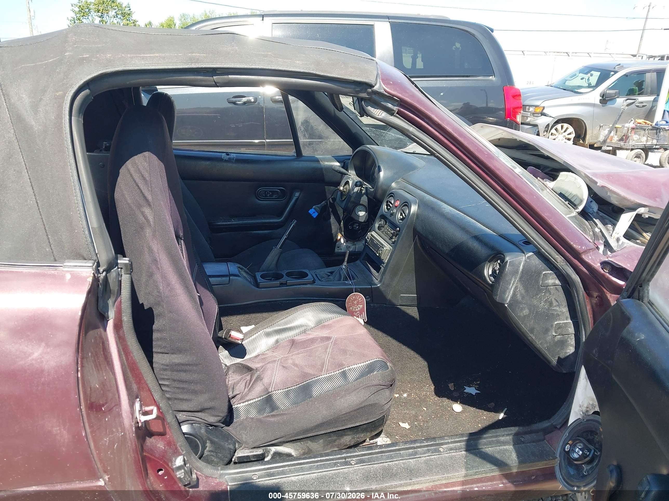 1993 Mazda Mx-5 Miata   Purple vin: JM1NA3513P0407245