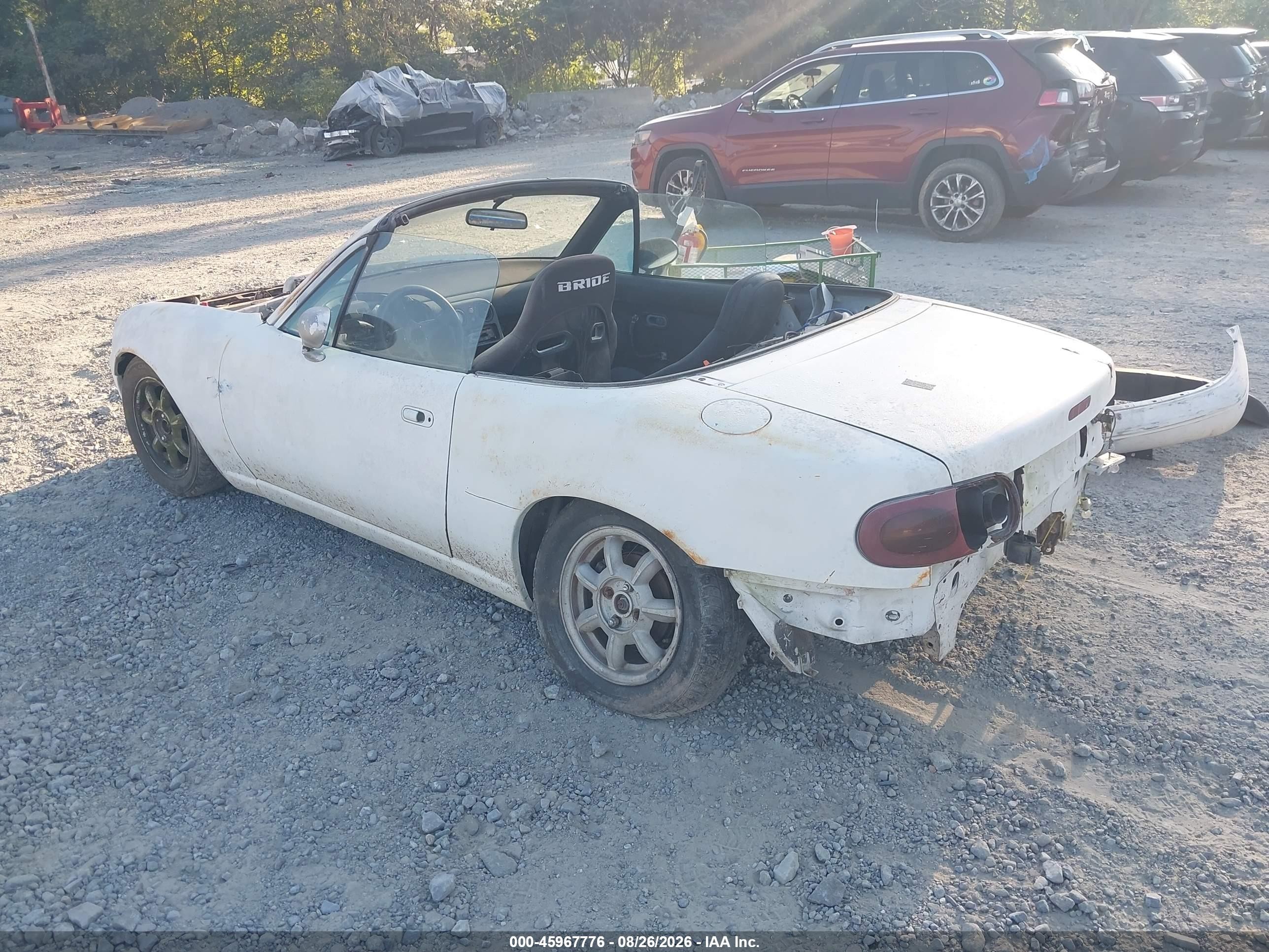 1990 Mazda Mx-5 Miata   White vin: JM1NA3514L0113444