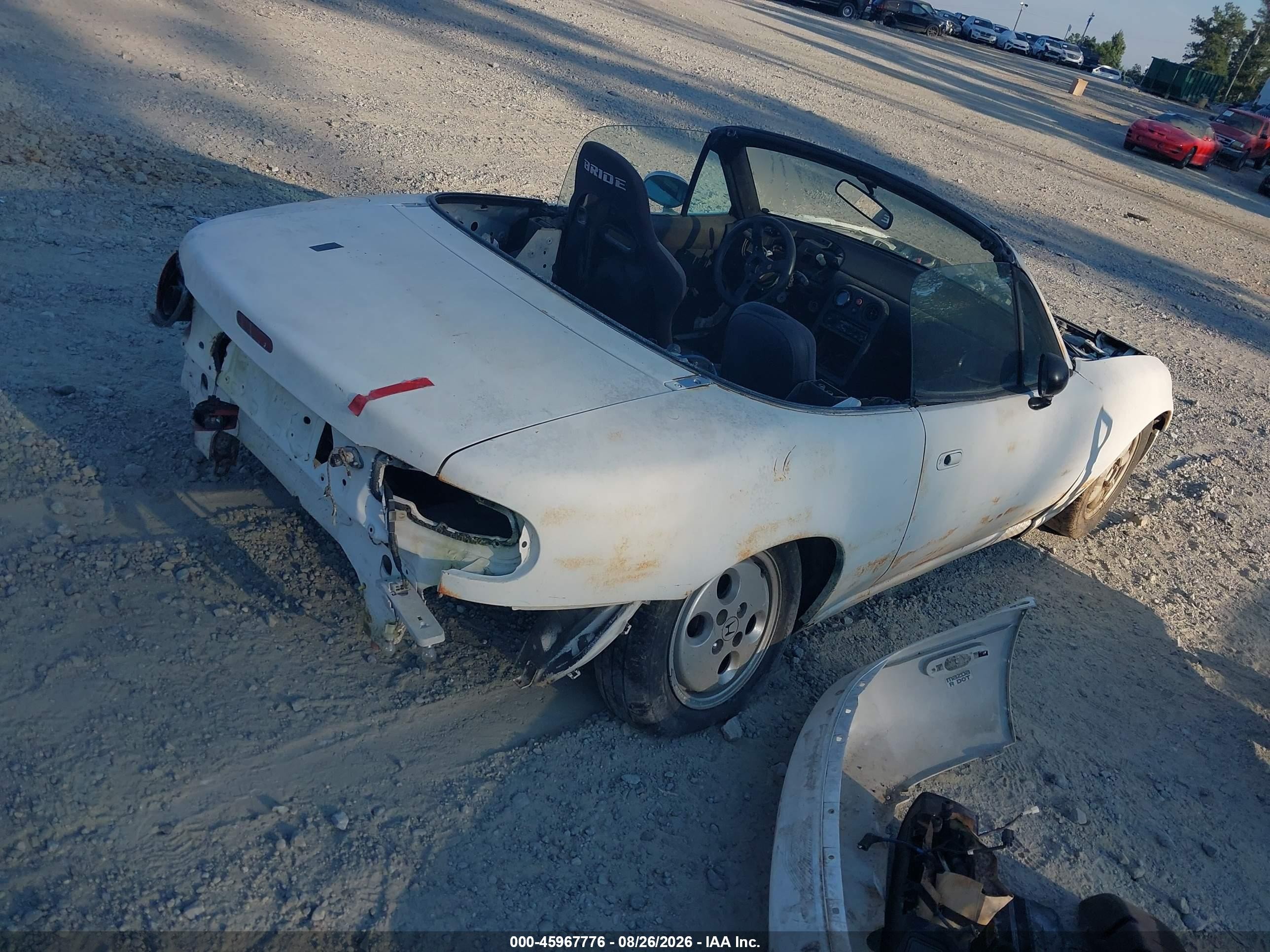 1990 Mazda Mx-5 Miata   White vin: JM1NA3514L0113444