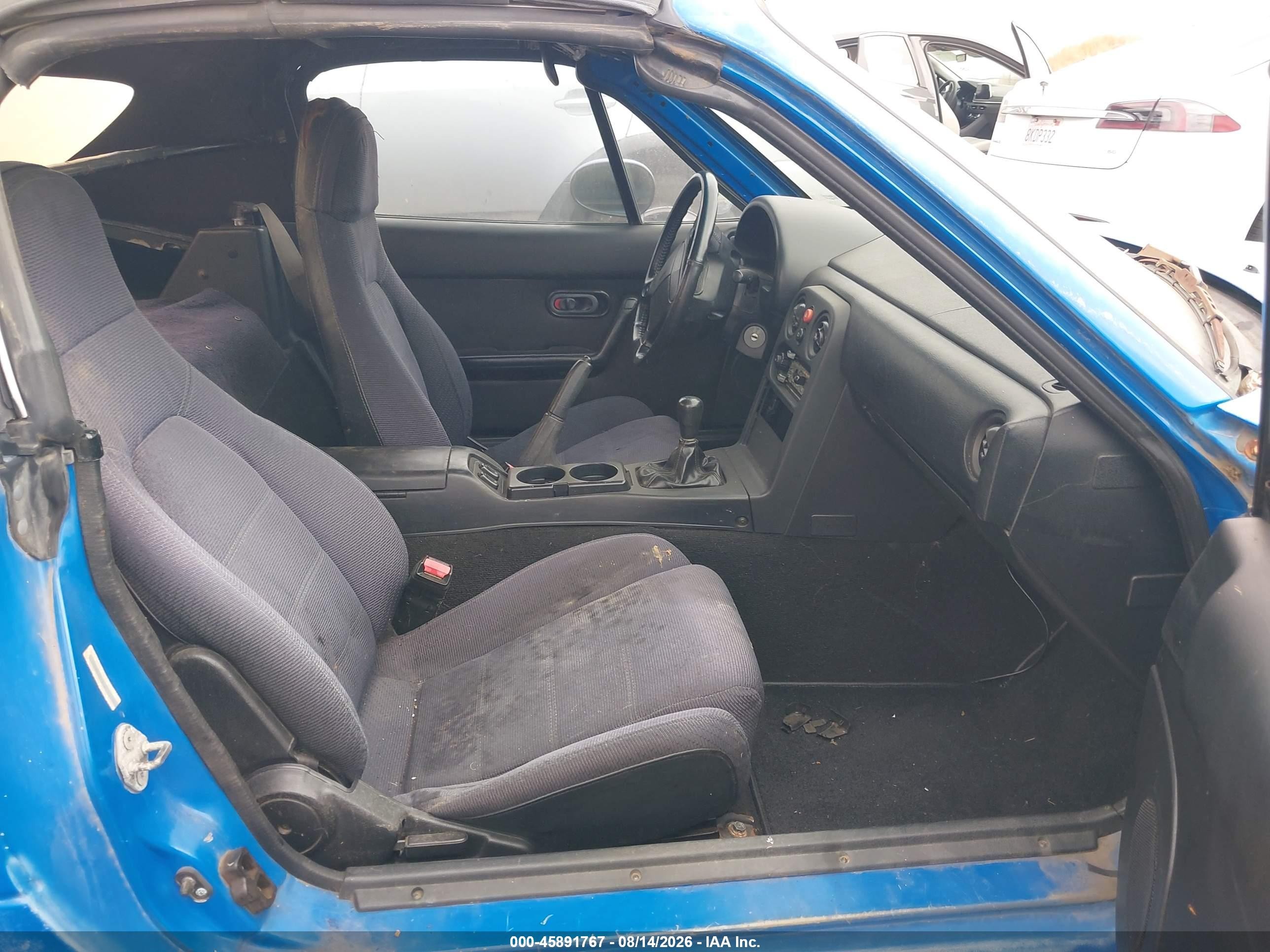 1990 Mazda Mx-5 Miata   Blue vin: JM1NA3514L0143785