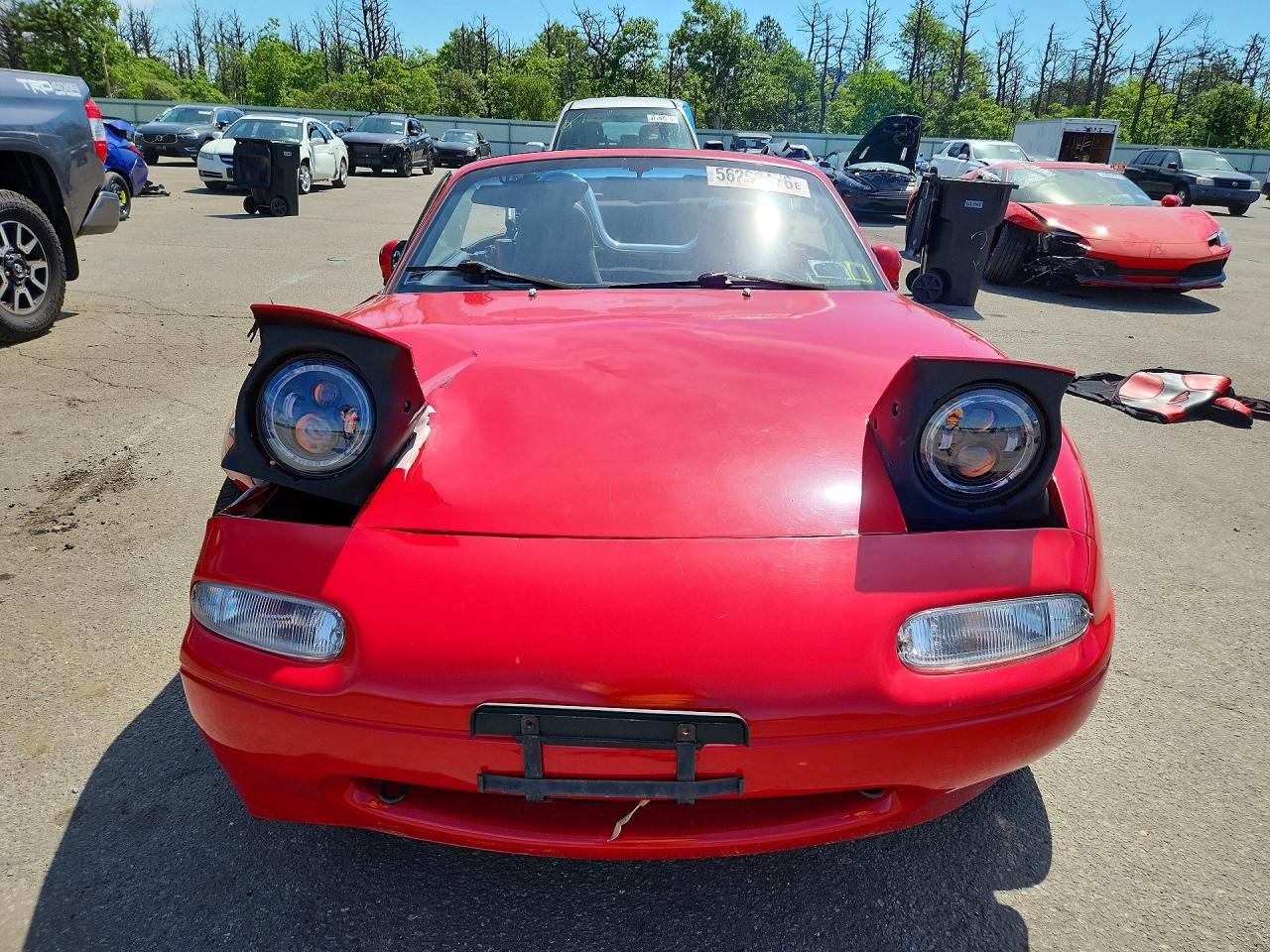 1990 Mazda Mx-5 Miata Red vin: JM1NA3514L0156200