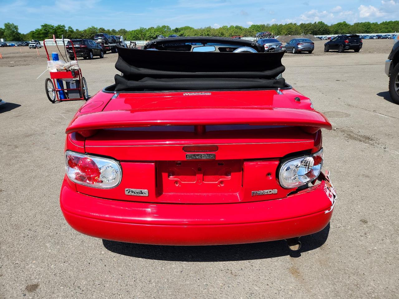 1990 Mazda Mx-5 Miata Red vin: JM1NA3514L0156200