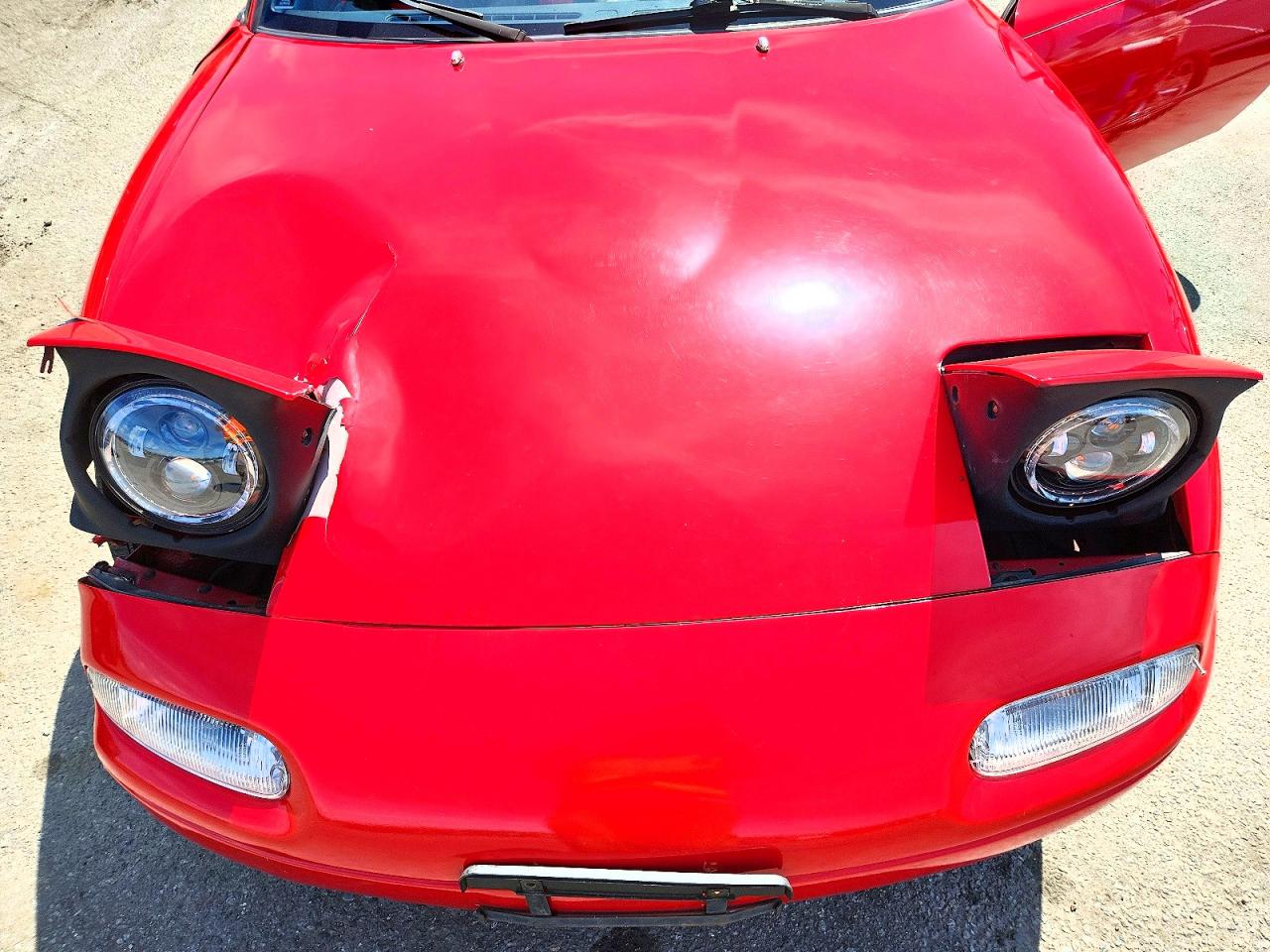 1990 Mazda Mx-5 Miata Red vin: JM1NA3514L0156200