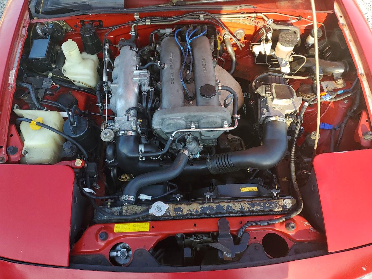 1991 Mazda Mx-5 Miata Red vin: JM1NA3514M1230016