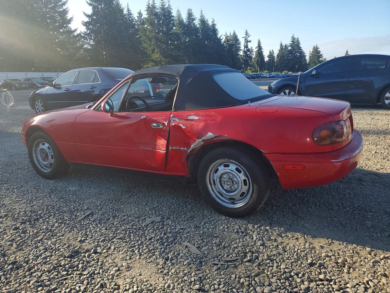 1991 Mazda Mx-5 Miata Red vin: JM1NA3514M1230016