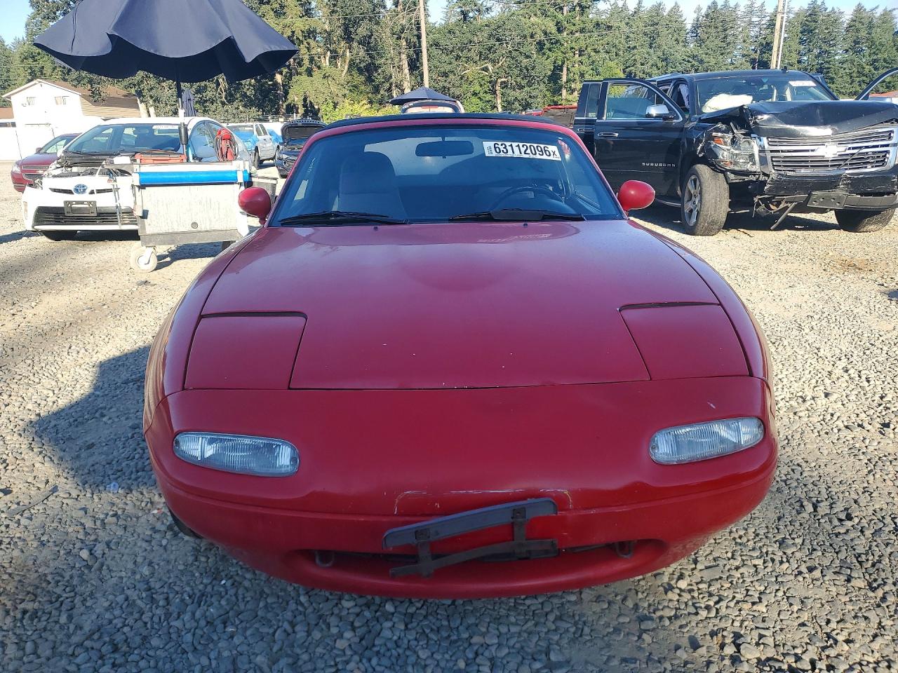 1991 Mazda Mx-5 Miata Red vin: JM1NA3514M1230016