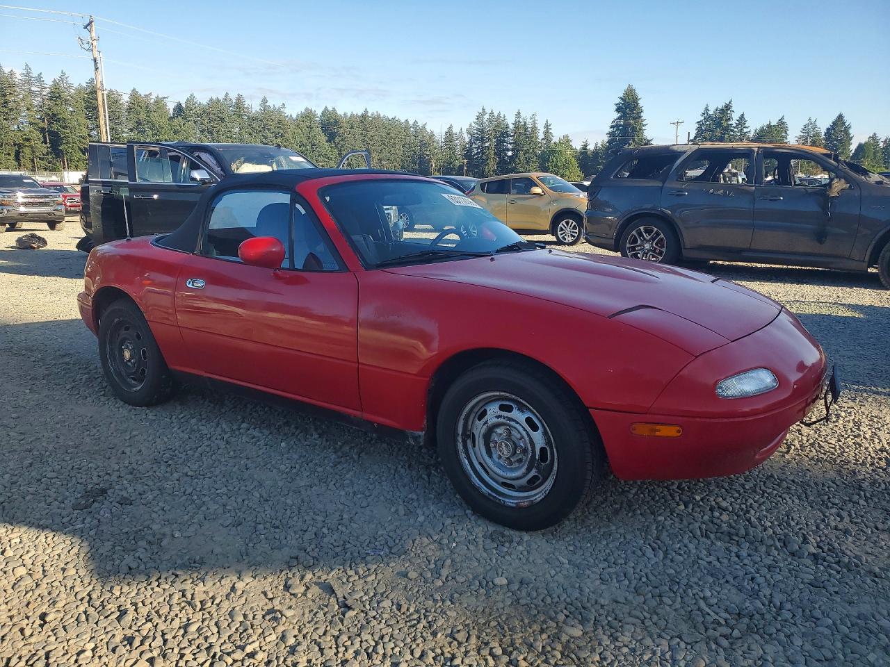 1991 Mazda Mx-5 Miata Red vin: JM1NA3514M1230016