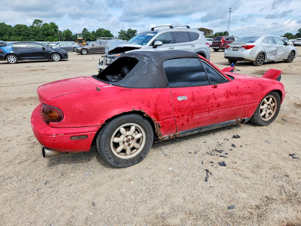 1990 Mazda Mx-5 Miata Красный vin: JM1NA3515L0107443