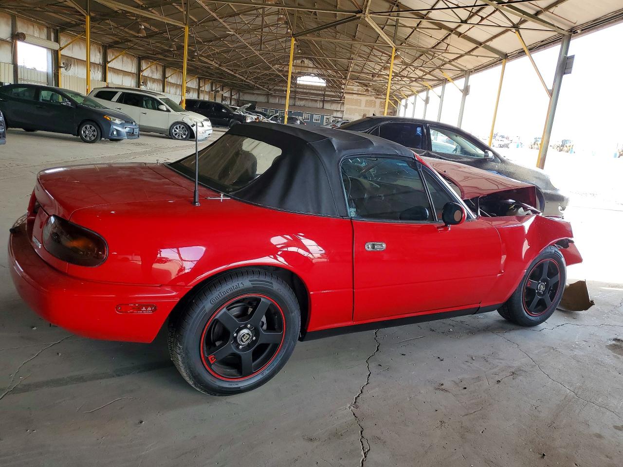 1990 Mazda Mx-5 Miata Red vin: JM1NA3515L0118670