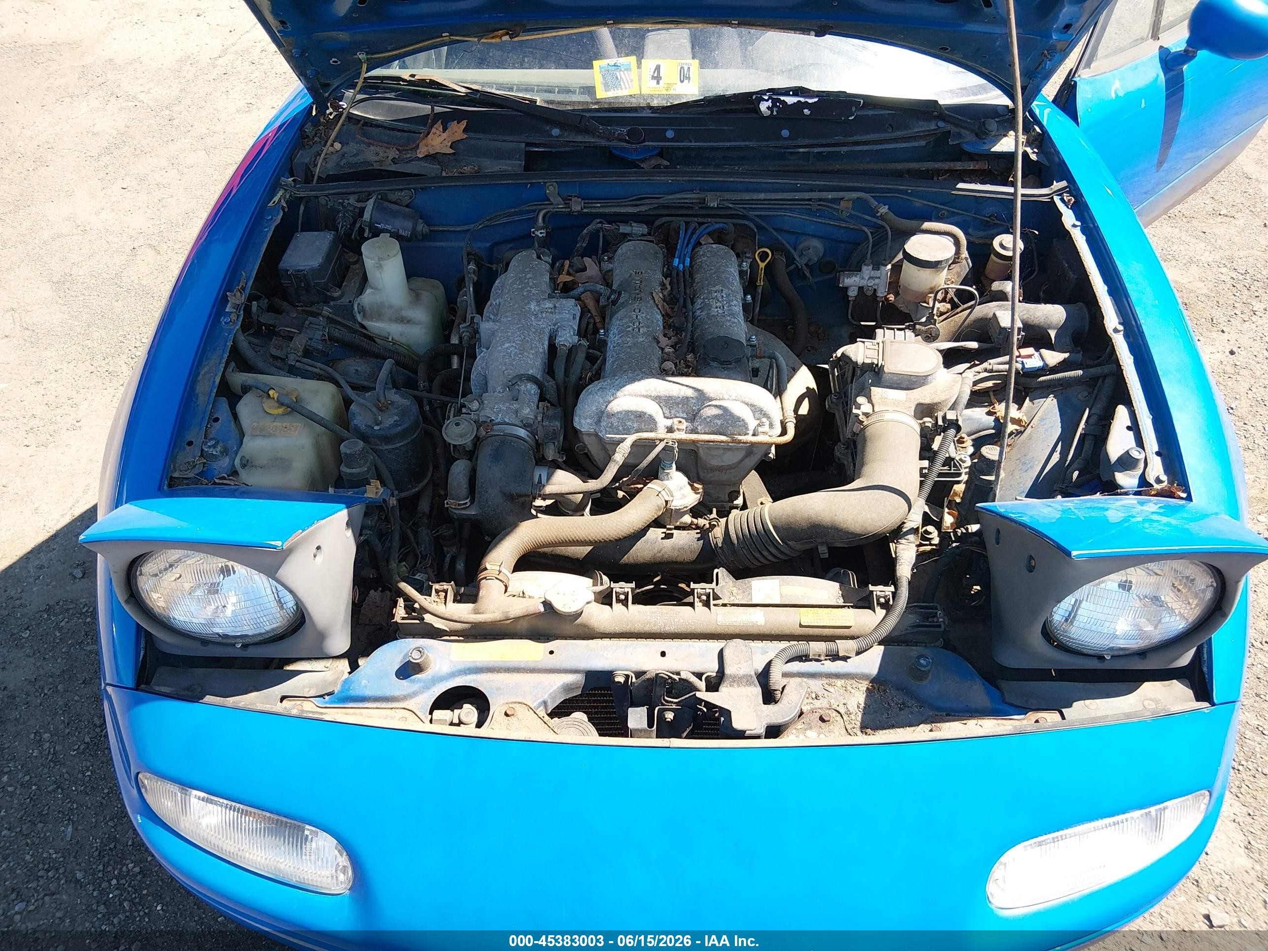 1990 Mazda Mx-5 Miata   Синий vin: JM1NA3515L0134299